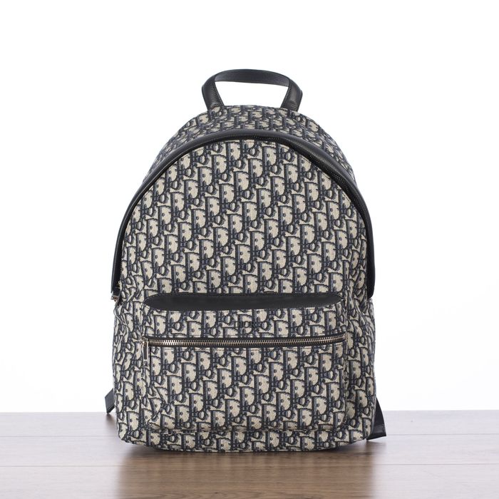 Dior Rider Backpack In Beige and Black Dior Oblique Jacquard Grailed