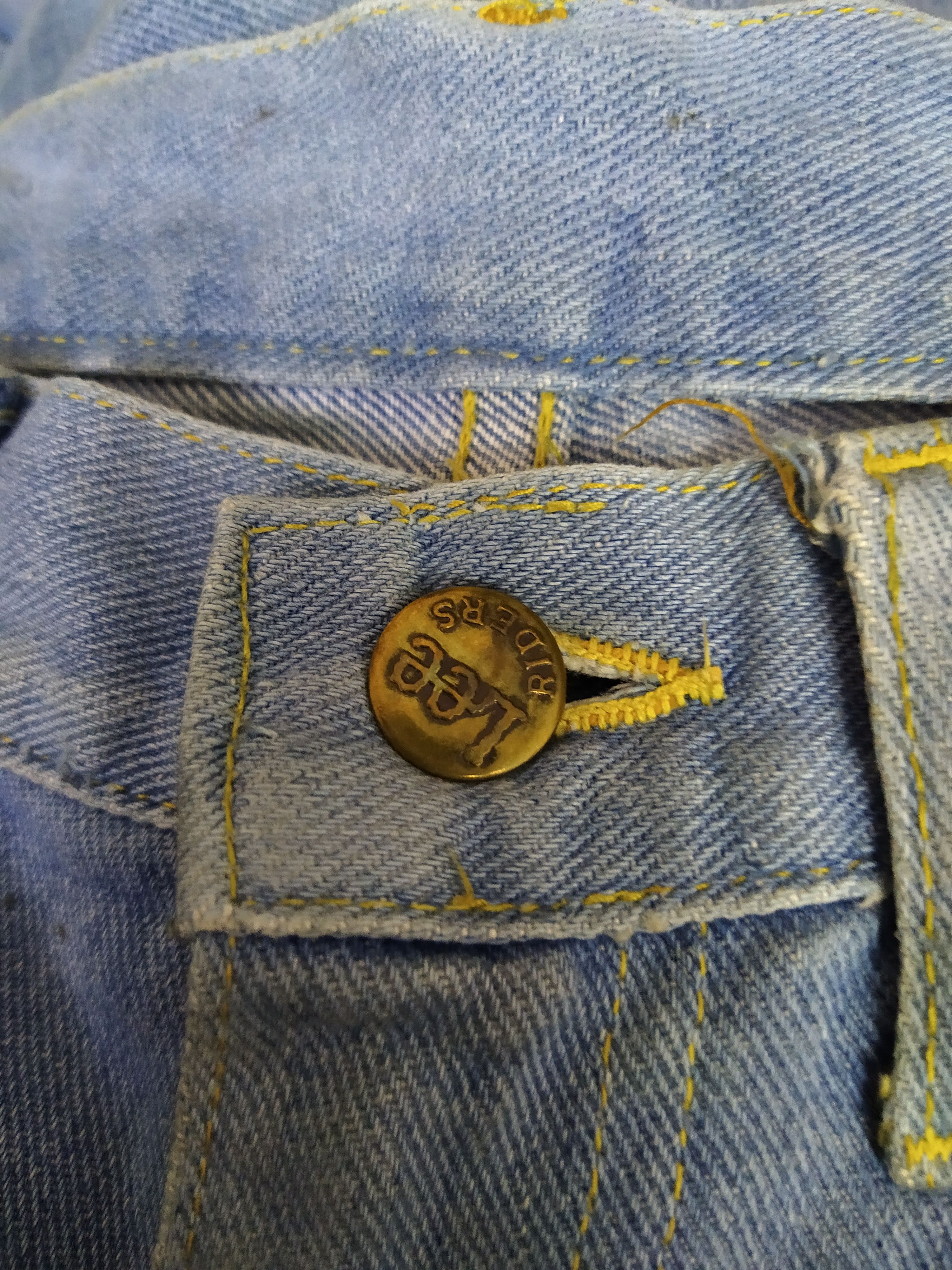 Lee 60s LEE RIDERS SCOVILL ZIPPER DENIM USA (B547) W30 Size US 30 / EU 46 - 5 Thumbnail