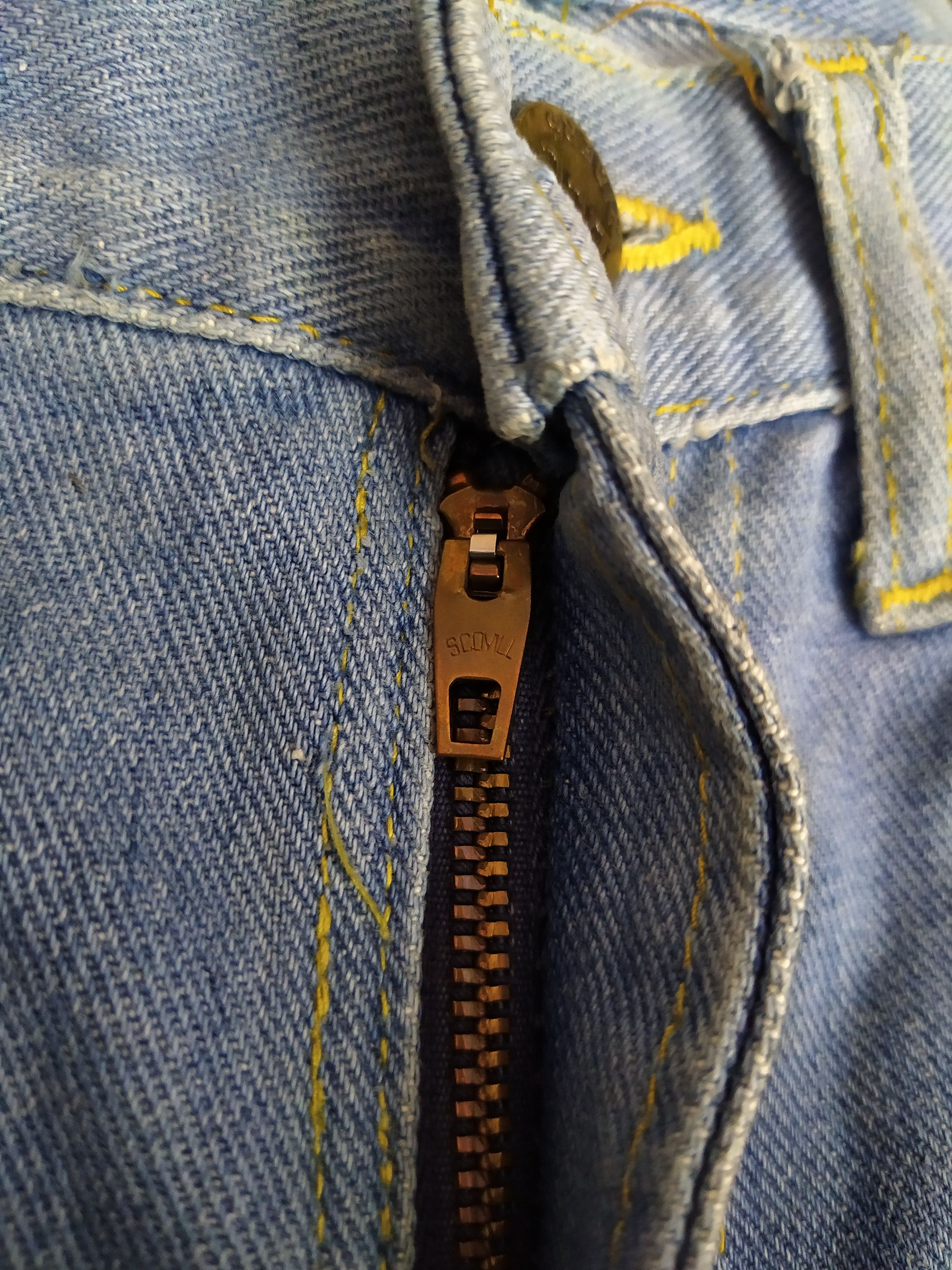 Lee 60s LEE RIDERS SCOVILL ZIPPER DENIM USA (B547) W30 Size US 30 / EU 46 - 6 Thumbnail