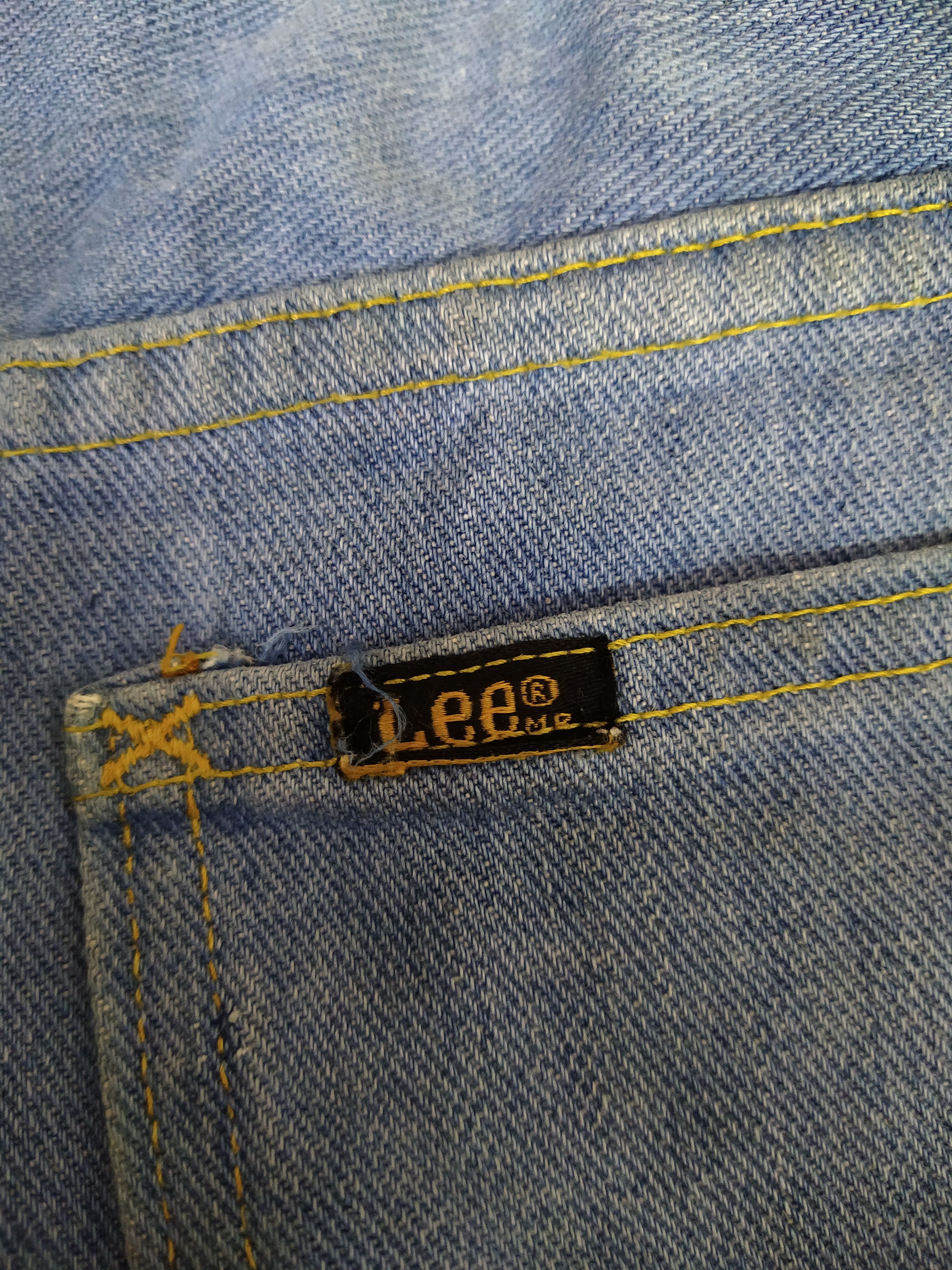 Lee 60s LEE RIDERS SCOVILL ZIPPER DENIM USA (B547) W30 Size US 30 / EU 46 - 8 Thumbnail