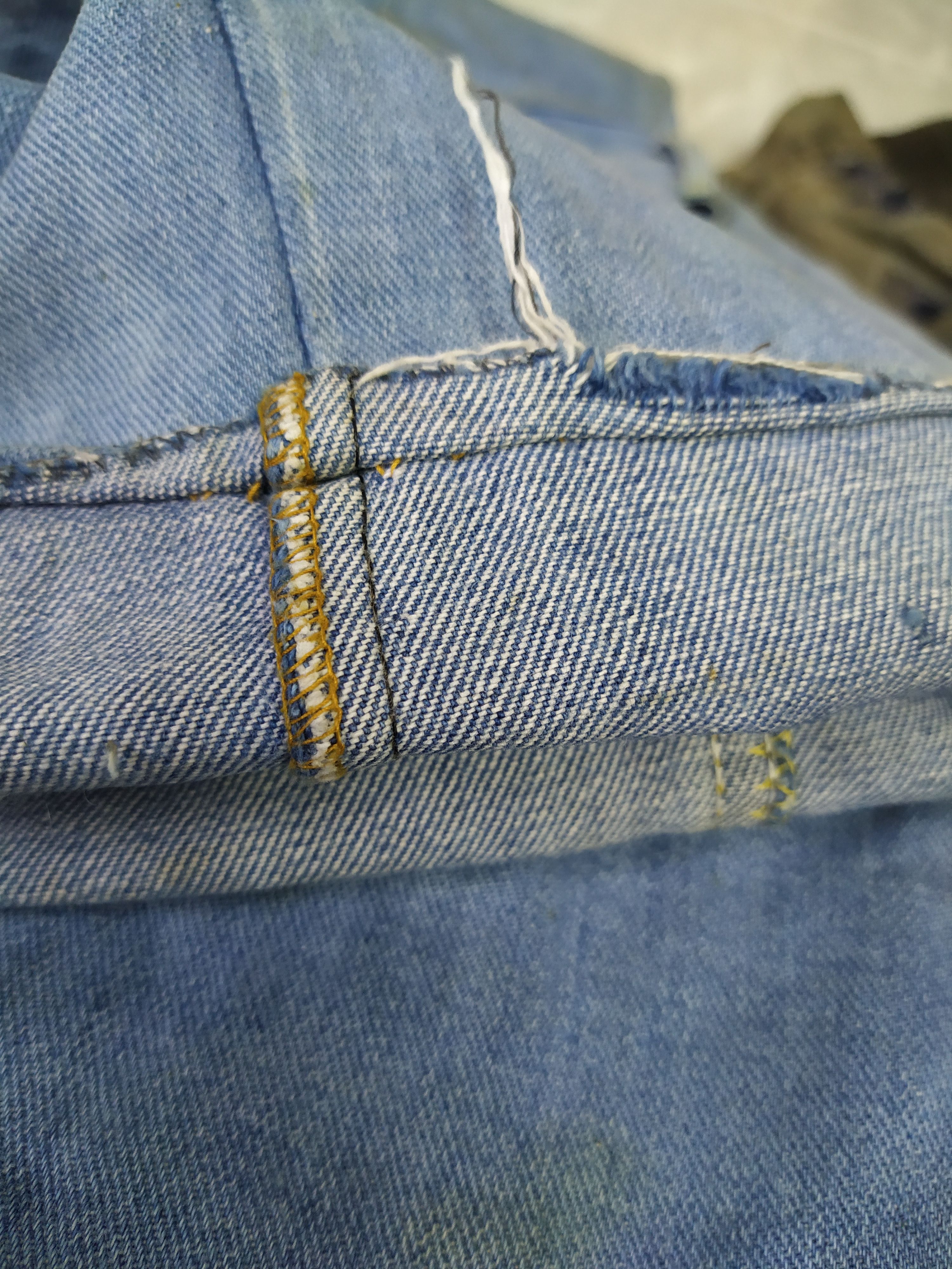Lee 60s LEE RIDERS SCOVILL ZIPPER DENIM USA (B547) W30 Size US 30 / EU 46 - 10 Thumbnail