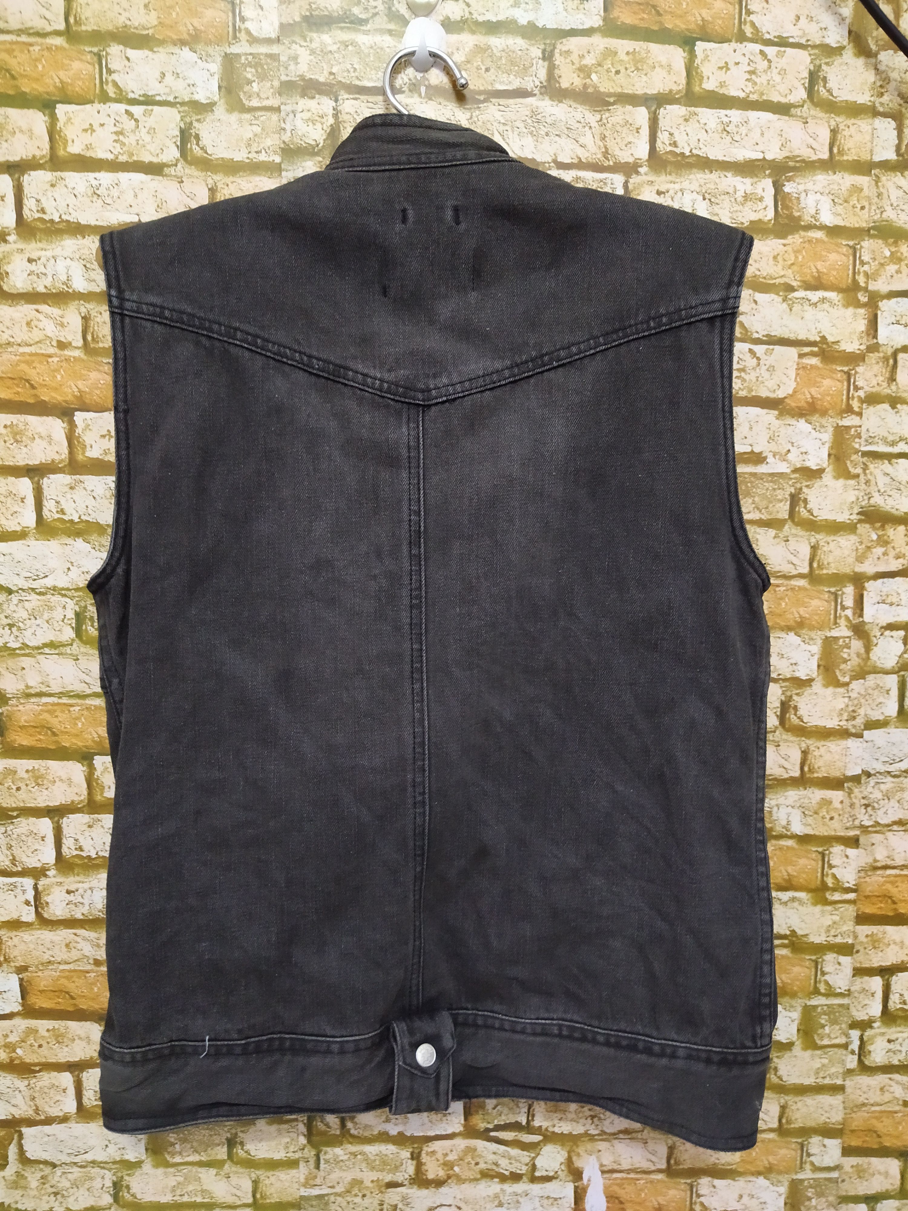 Japanese Brand × Seditionaries BERNING SHO JAPAN BONDAGE PUNK POEM DENIM JACKET (B549) Size US L / EU 52-54 / 3 - 5 Thumbnail