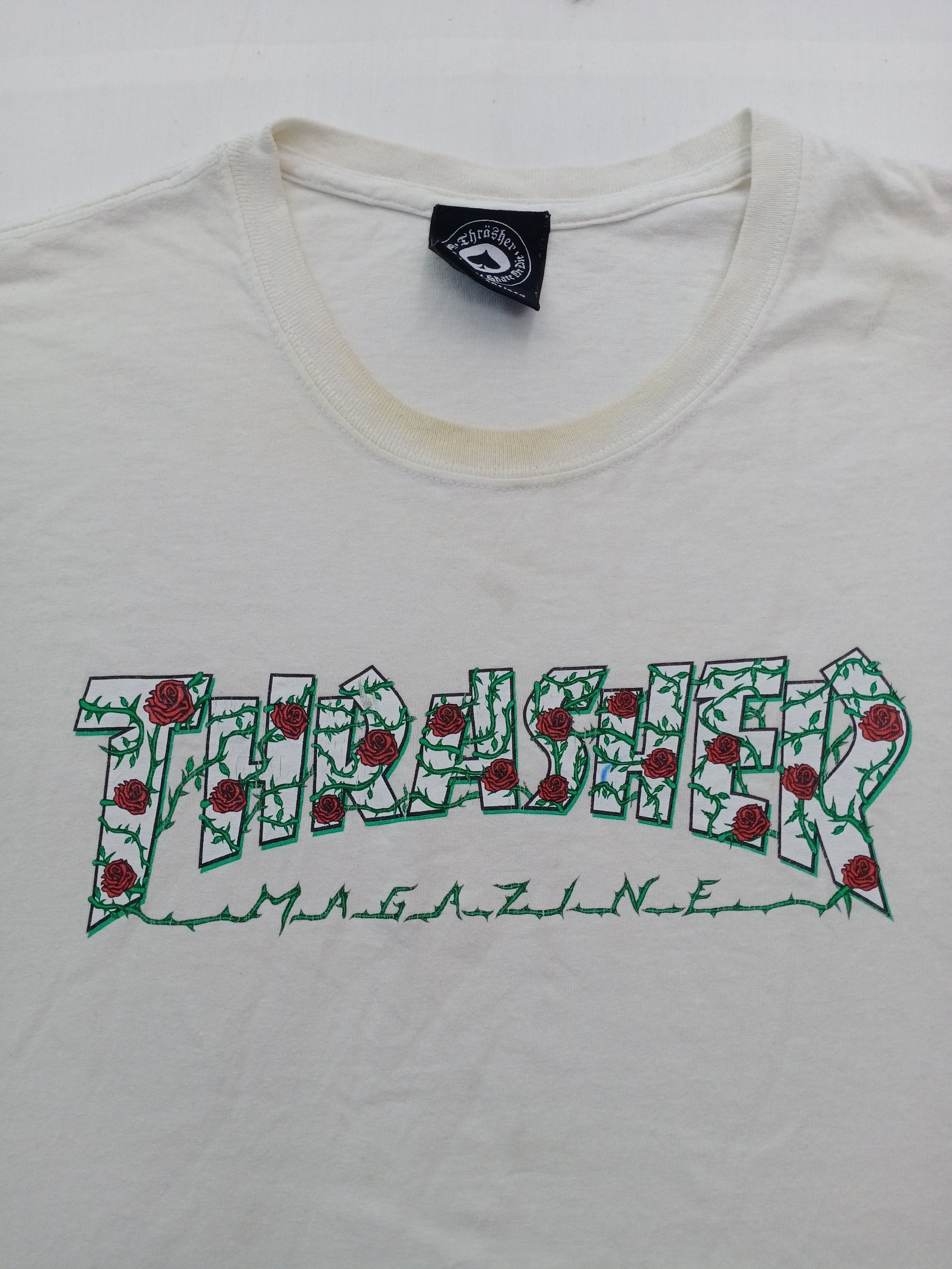 Thrasher floral shirt new arrivals