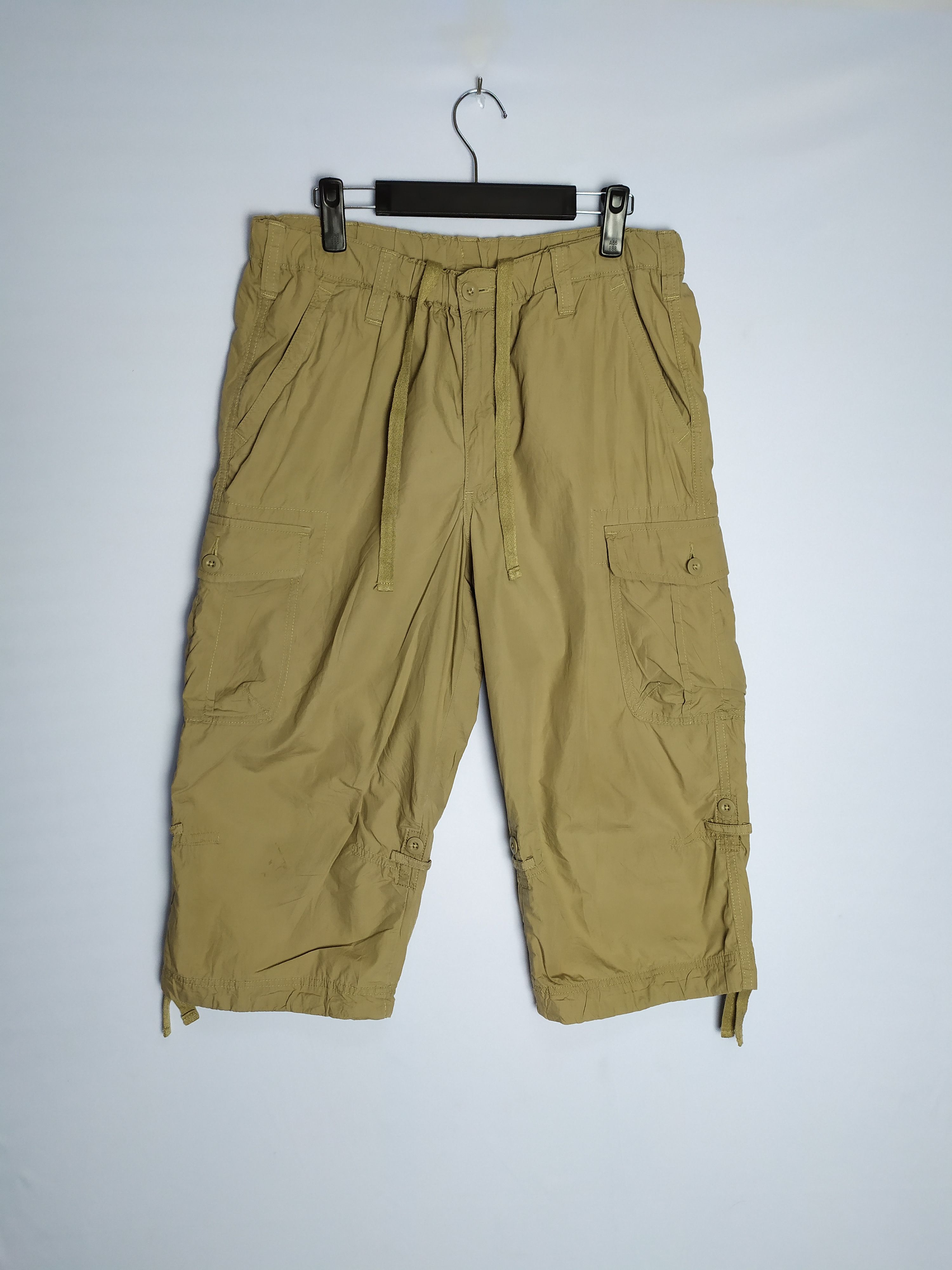 Japanese Brand JAPANESE BRAND CROPPED CARGO PANTS Size US 34 / EU 50 - 1 Thumbnail