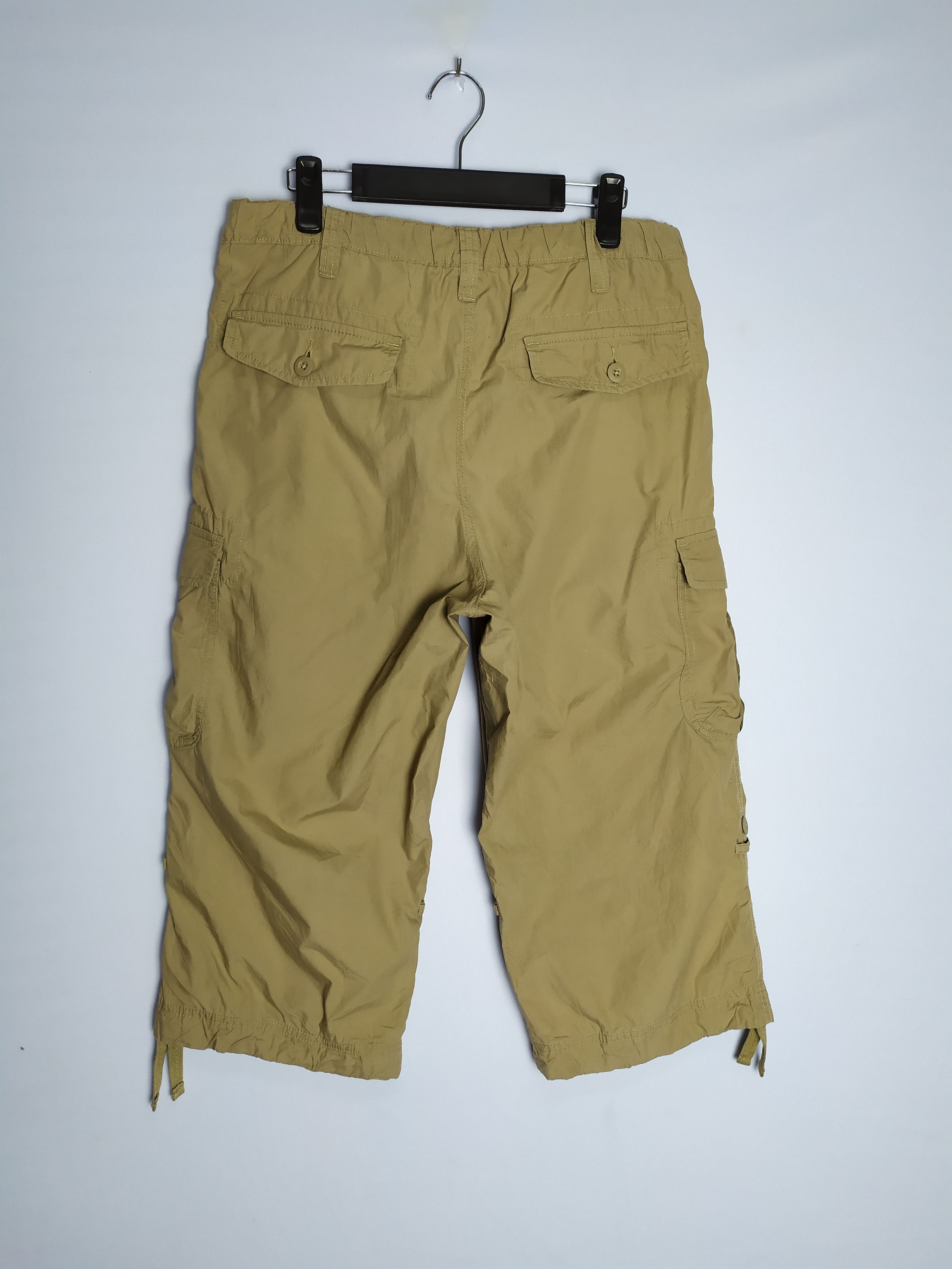 Japanese Brand JAPANESE BRAND CROPPED CARGO PANTS Size US 34 / EU 50 - 2 Thumbnail