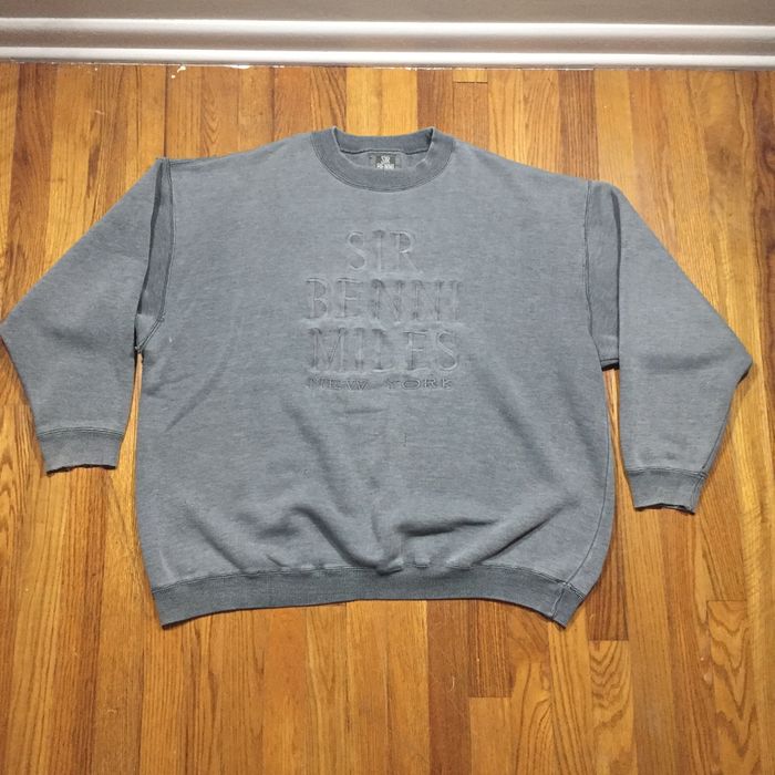 Vintage 90s Sir Benni Miles Overdyed Crewneck Sweatshirt (See Pics ...