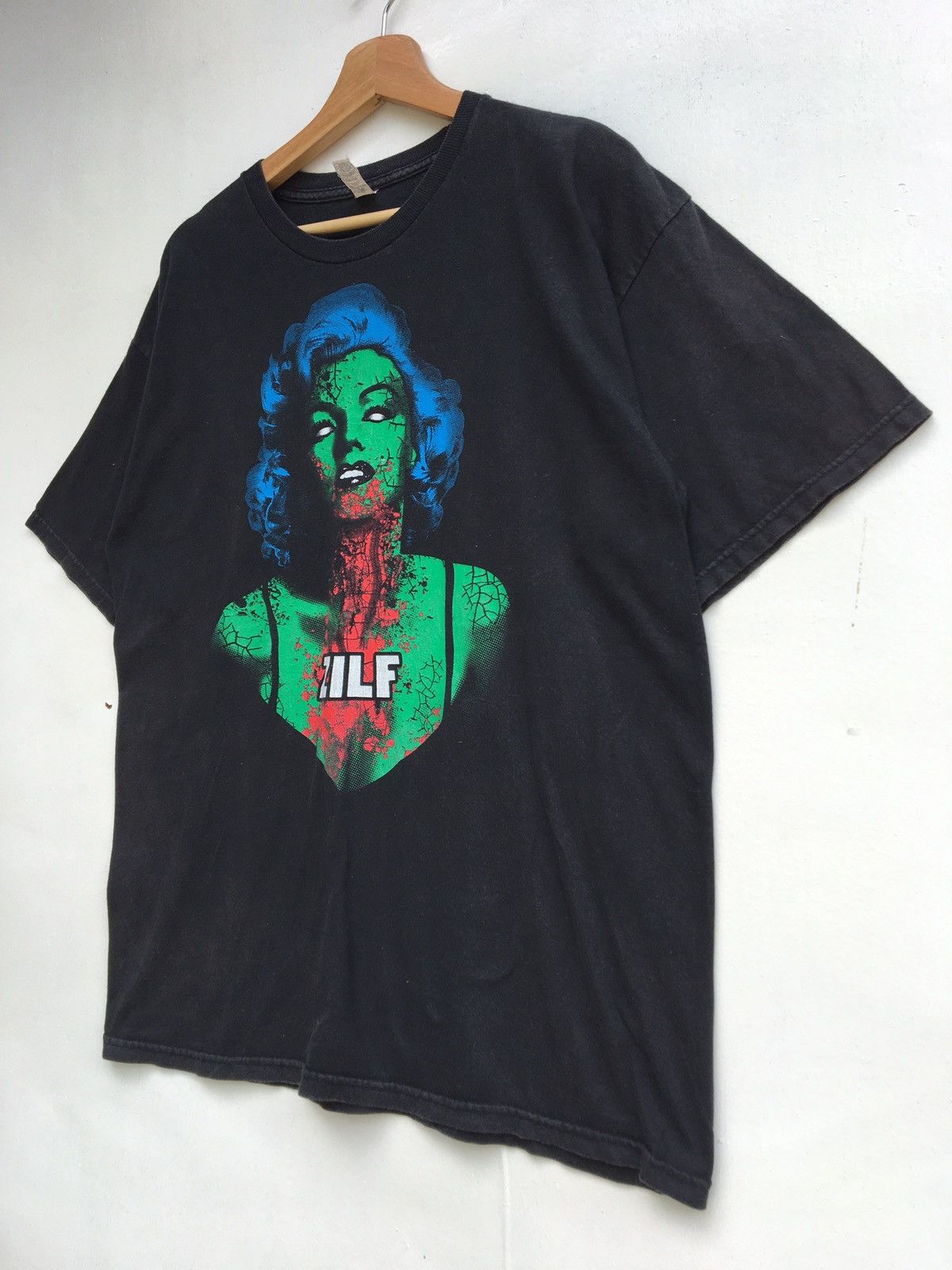 Band Tees Vintage Rare ZILF Marilyn Monroe Printed Tshirt Size US L / EU 52-54 / 3 - 4 Thumbnail