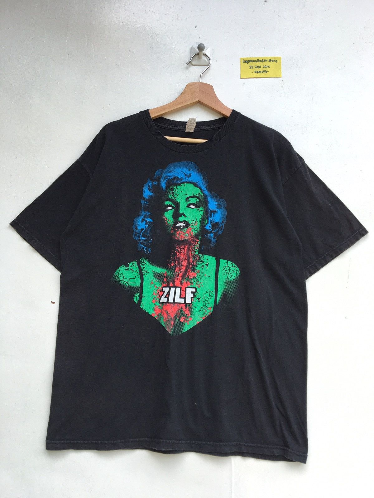 Band Tees Vintage Rare ZILF Marilyn Monroe Printed Tshirt Size US L / EU 52-54 / 3 - 2 Thumbnail