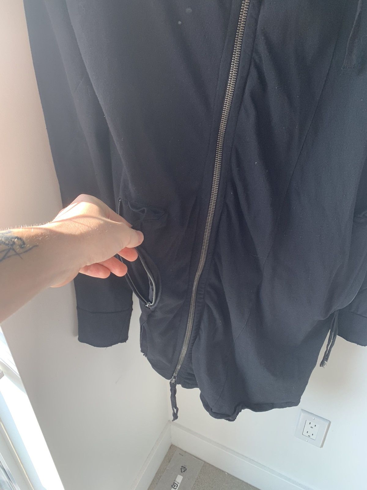 Silent By Damir Doma Damir Doma Trennus Zip Hoodie Oversized Size US M / EU 48-50 / 2 - 4 Thumbnail