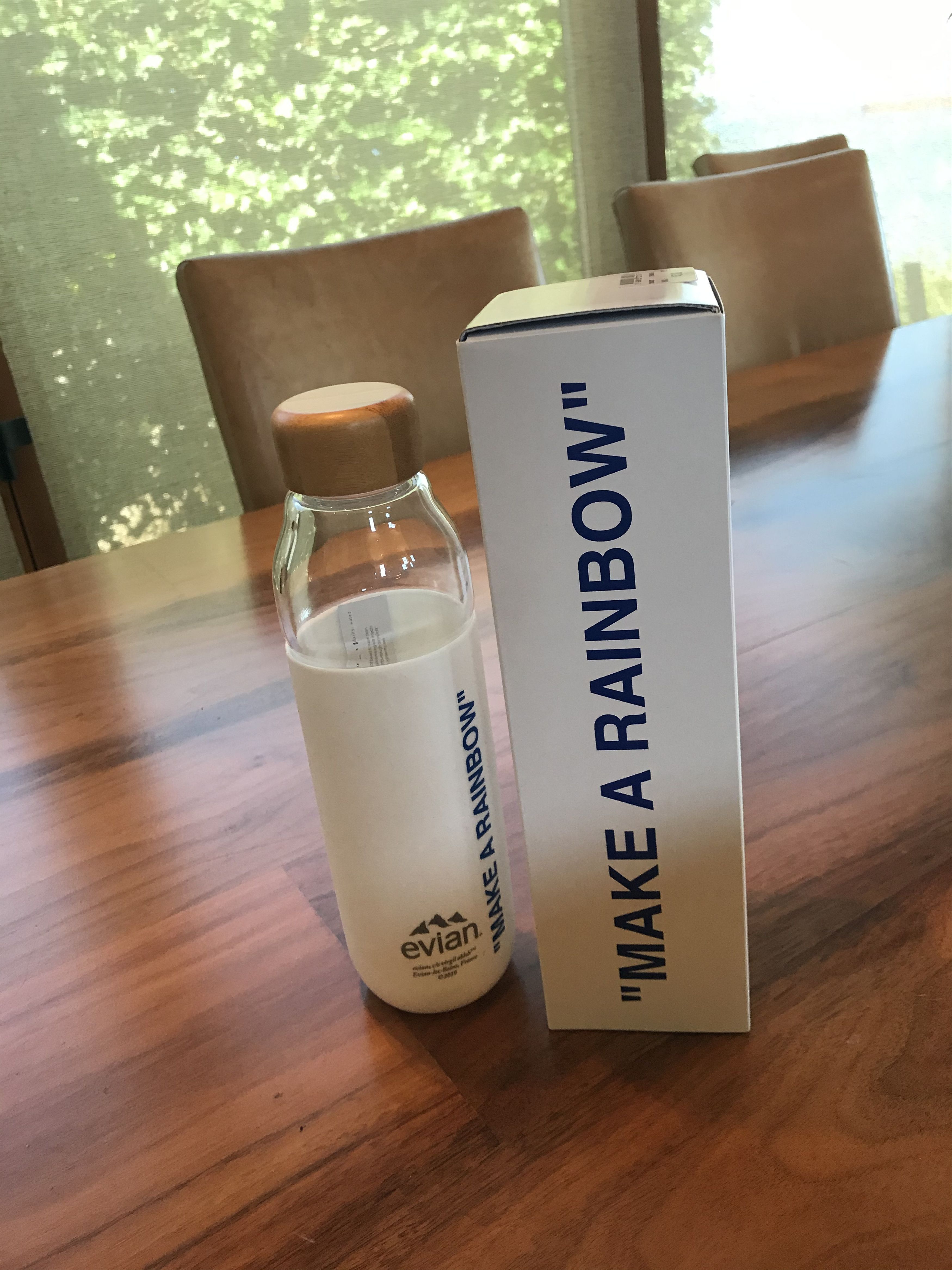 Soma Virgil Abloh Evian Water Virgil Abloh Evian By Virgil Abloh X