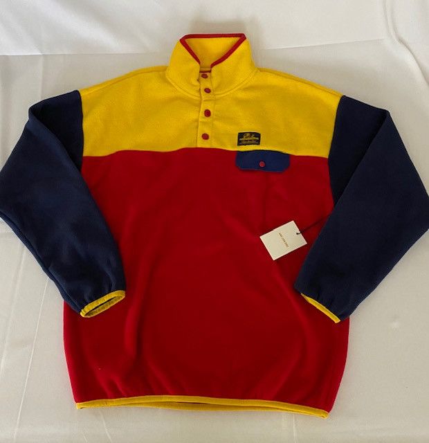 aime leon dore polar fleece pullover