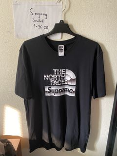 Supreme The North Face Metallic Logo Tee | Grailed