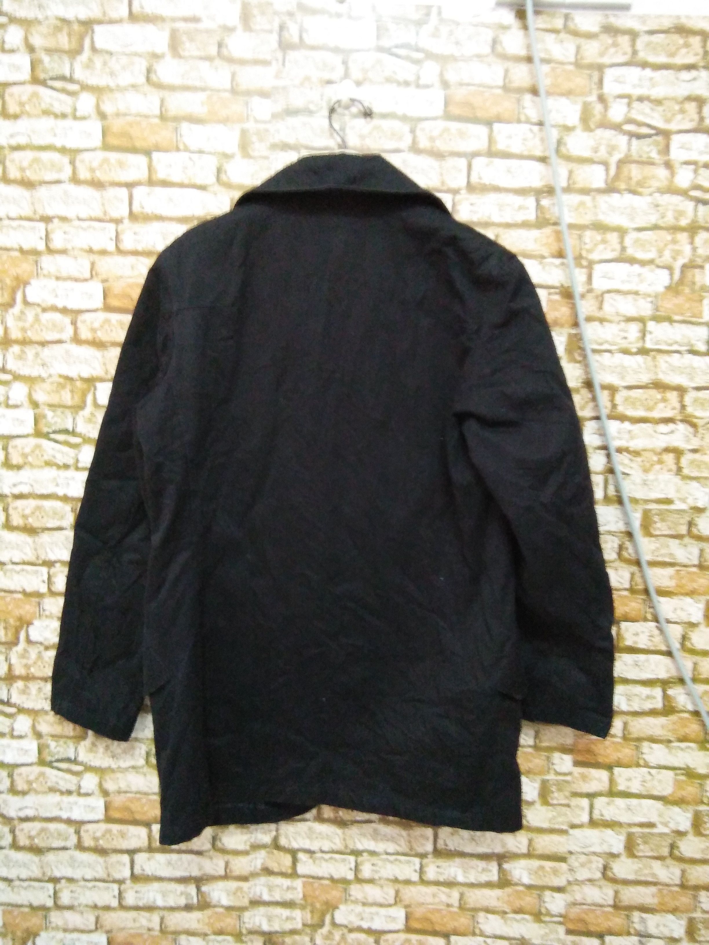 PPFM PPFM DARK BLACK LONG JACKET BONDAGE TRIPLE POCKET (A755) Size US M / EU 48-50 / 2 - 2 Thumbnail