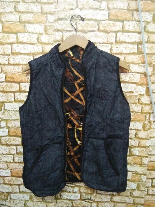 Ralph Lauren RALPH LAUREN 2 SIDED VEST DENIM ALLOVER PRINT Size US M / EU 48-50 / 2 - 6 Thumbnail