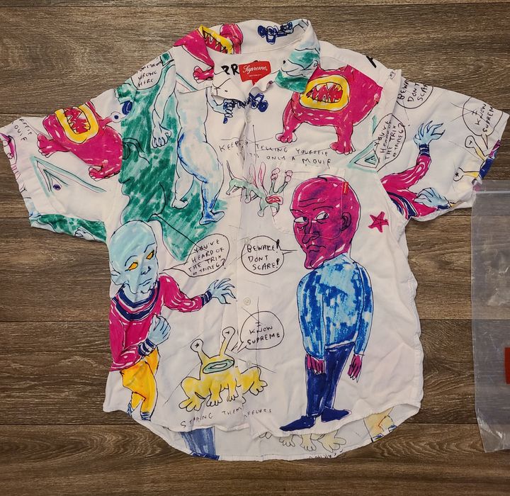 Daniel Johnston Rayon S/S Shirt - Spring/Summer 2020 Preview – Supreme