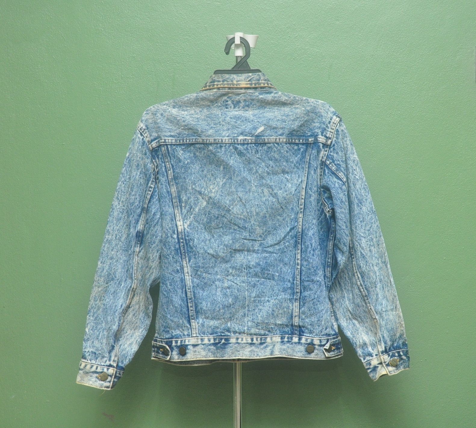 Vintage Vintage Fittz International Denim Jacket Hard To Find Size US L / EU 52-54 / 3 - 2 Thumbnail