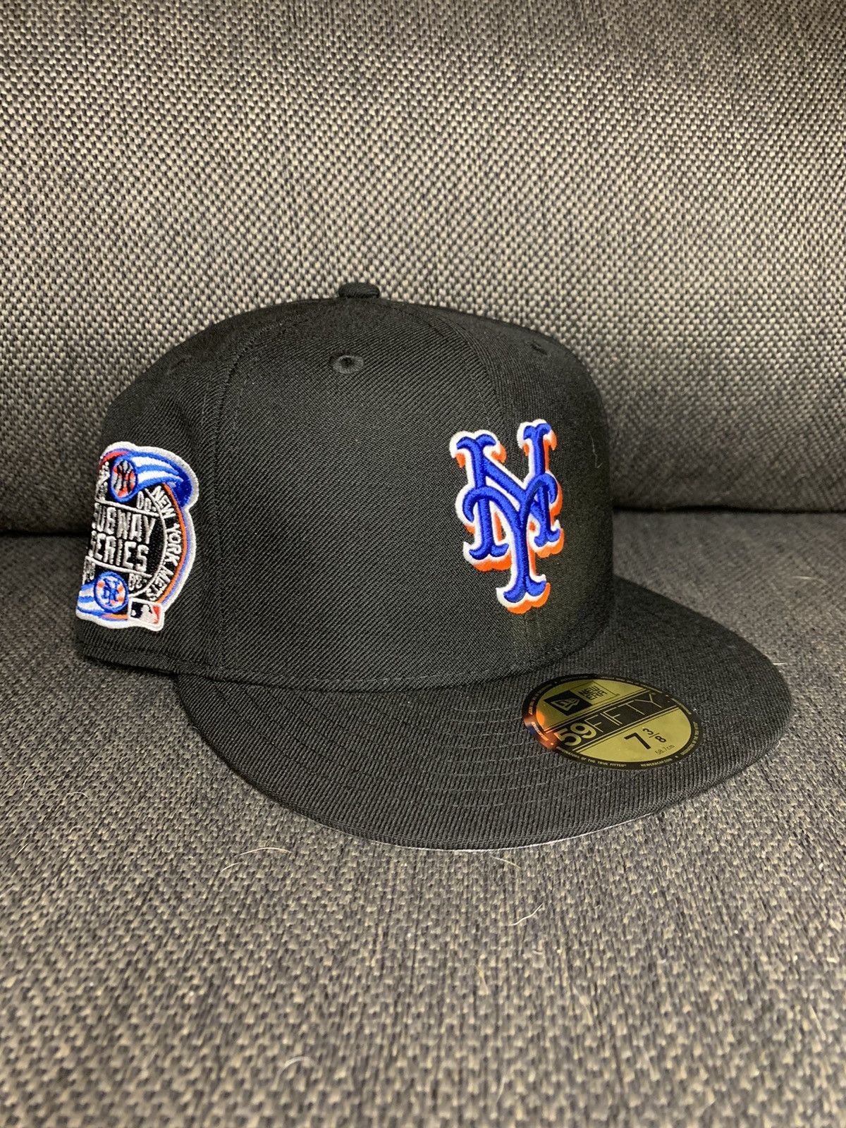 New Era Exclusive Subway series Mets Grey Brim Size 3/8 Size ONE SIZE - 1 Thumbnail