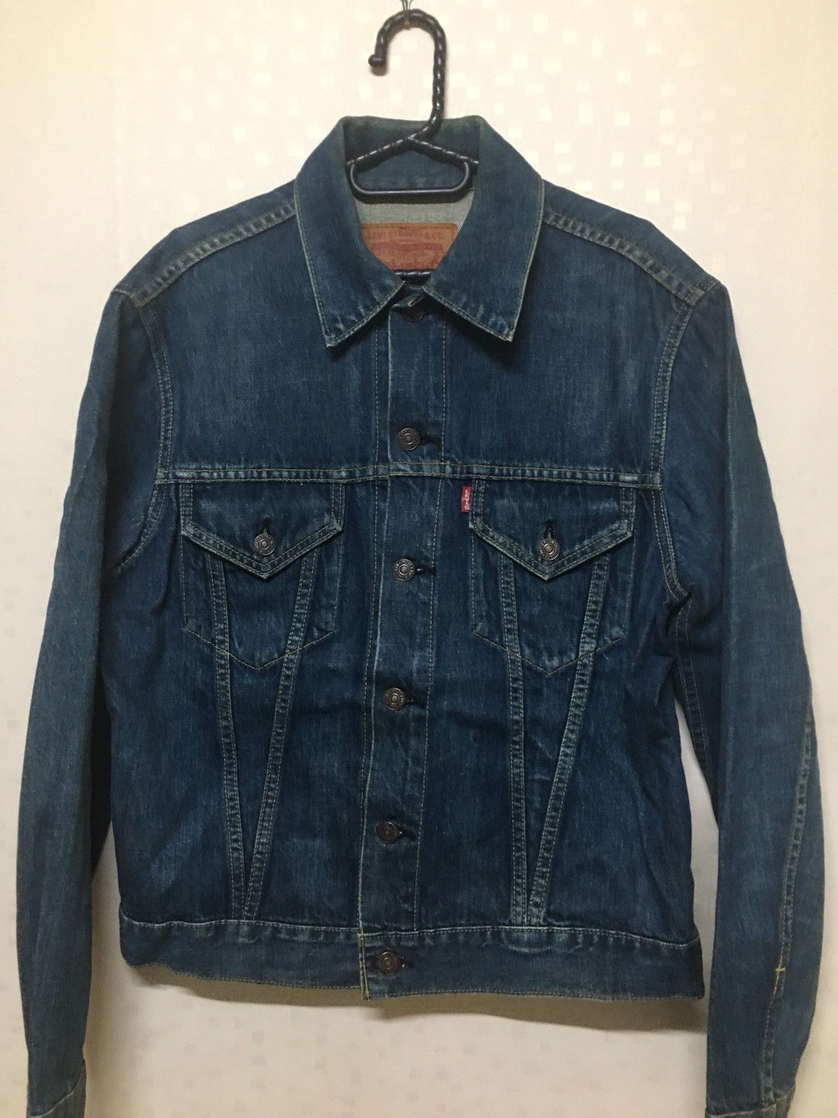 Levi's Denim Trucker Vest Mens Levi Denim Jacket 3xl Country