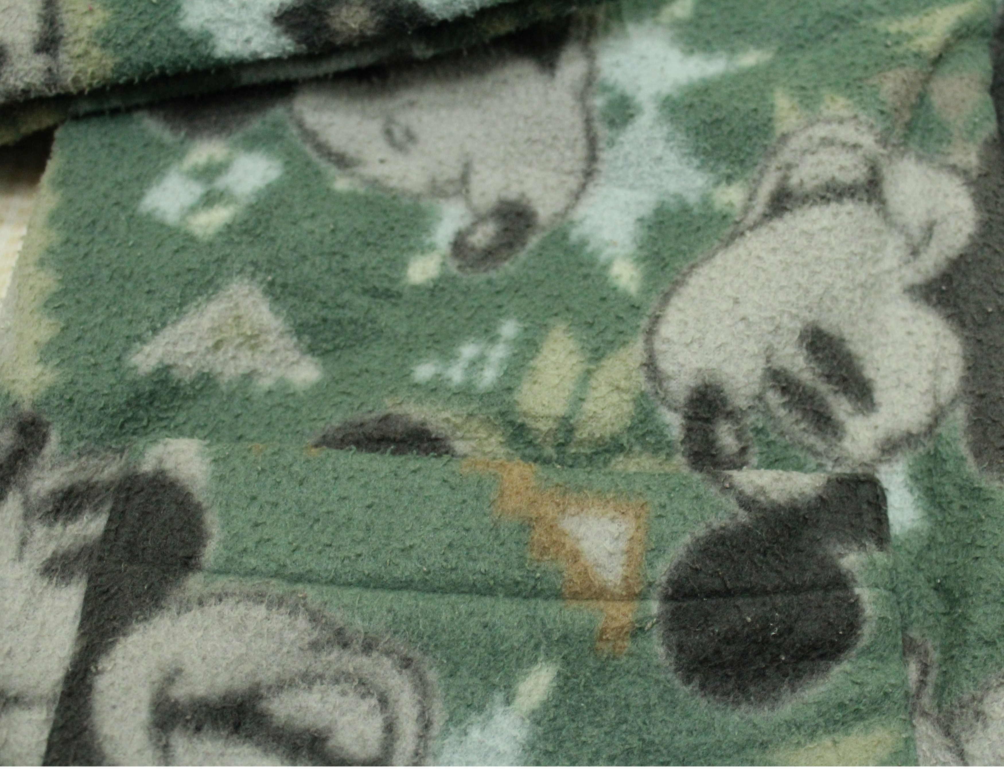 Disney × Japanese Brand × Mickey Mouse Vintage MICKEY MOUSE Jacket Fleece Kimono Insulated Winter Size US L / EU 52-54 / 3 - 7 Thumbnail
