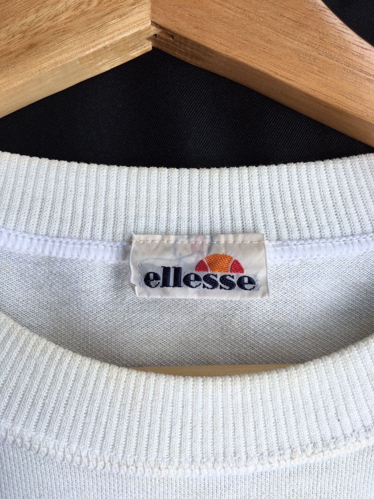 Ellesse Vintage 90s Ellesse Spellout Logo Sweatshirt Size US L / EU 52-54 / 3 - 6 Thumbnail