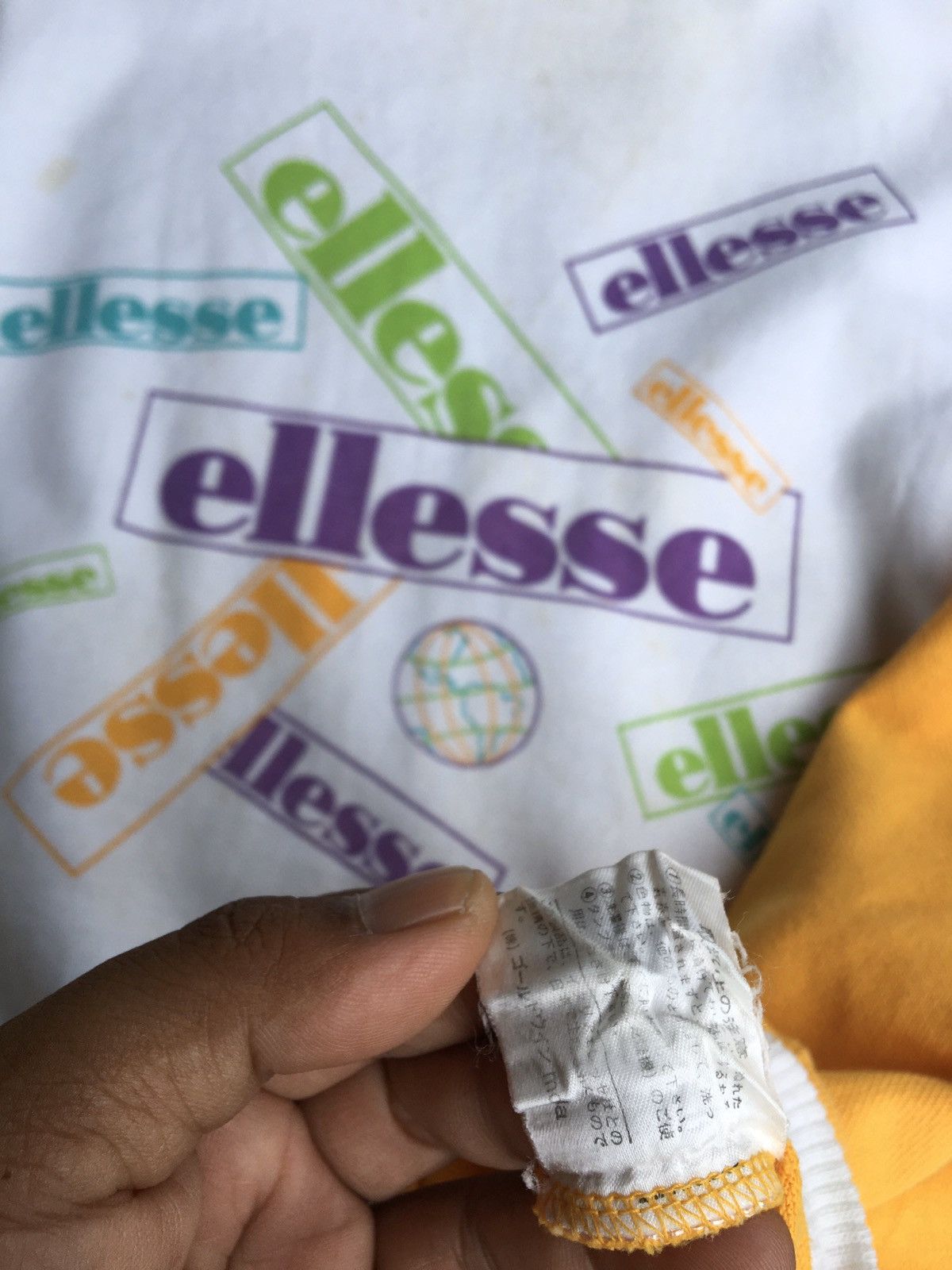 Ellesse Vintage 90s Ellesse Spellout Logo Sweatshirt Size US L / EU 52-54 / 3 - 10 Thumbnail