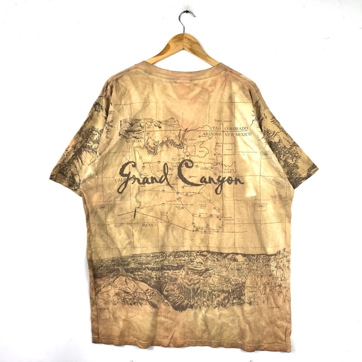 Vintage Vintage Grand Canyon National Park Arizona Overprint Shirt Size US XL / EU 56 / 4 - 5 Thumbnail