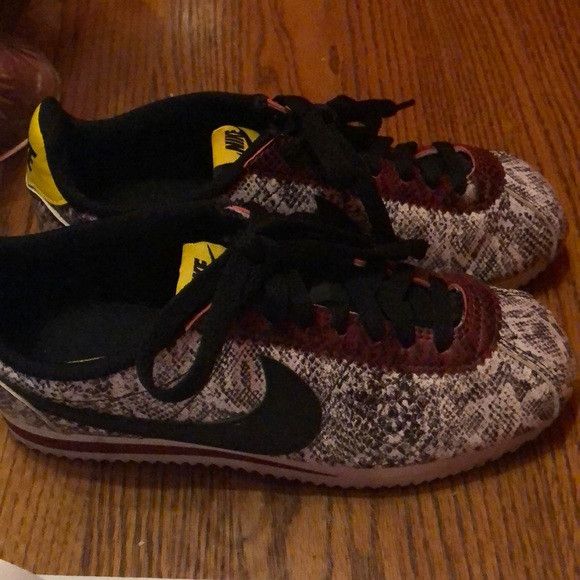 Snakeskin nike cortez hot sale