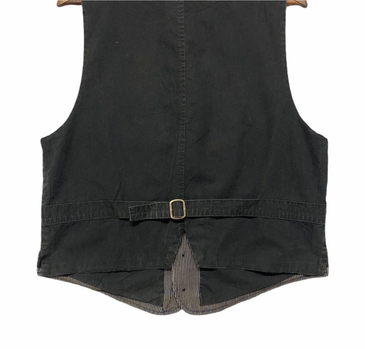 Polo Ralph Lauren × Ralph Lauren × Vintage Polo By Ralph Lauren Hickory Stripe Designer Vest Size US L / EU 52-54 / 3 - 6 Thumbnail