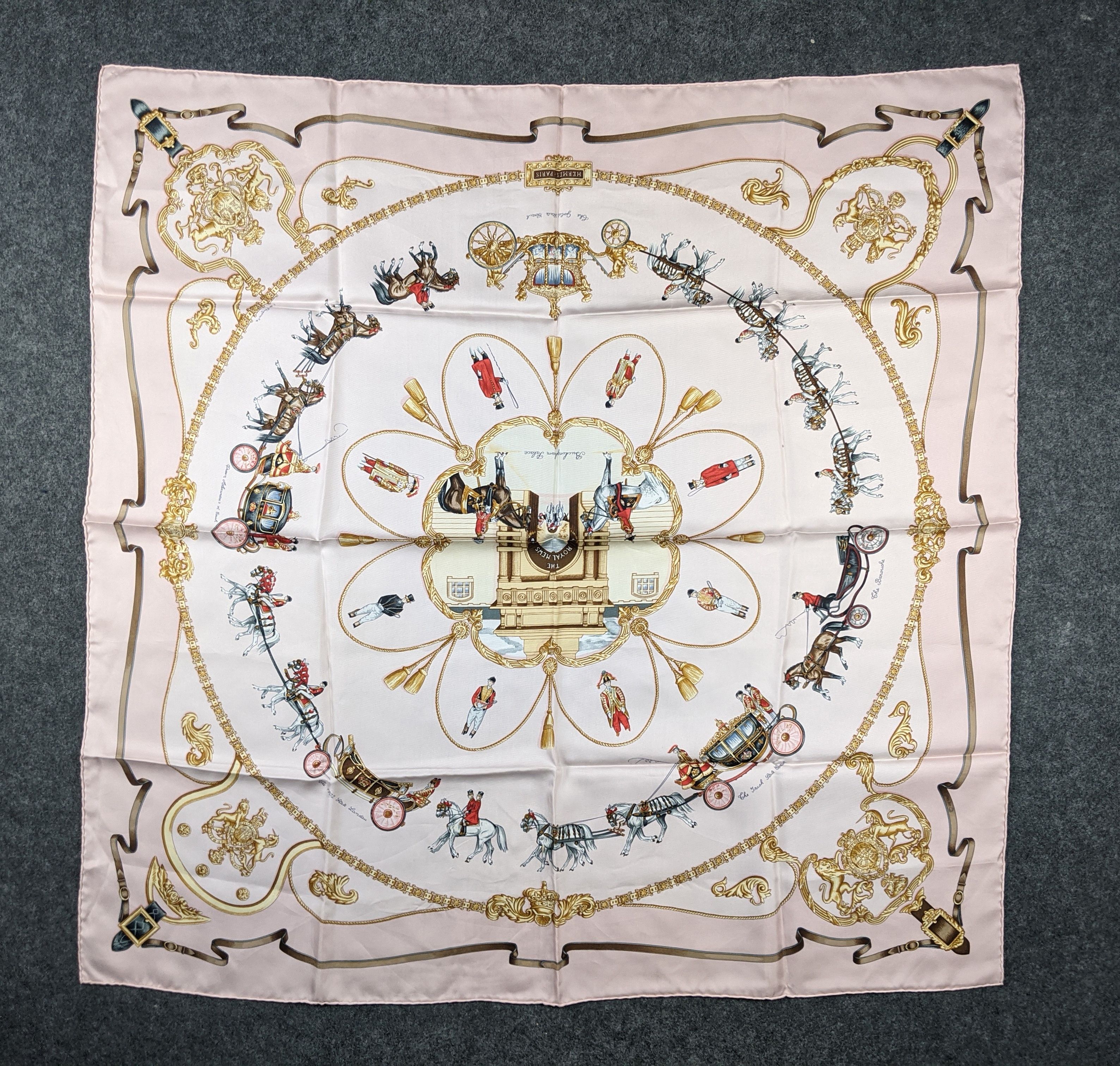 Hermes Hermes The Royal Mews Silk Scarf | Grailed