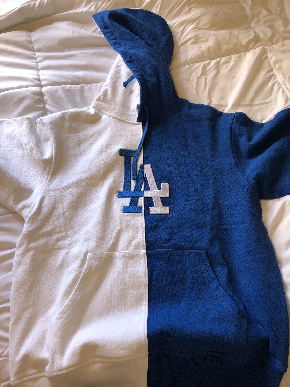 Kith Kith MLB LA Dodgers Split Hoodie Small | Grailed