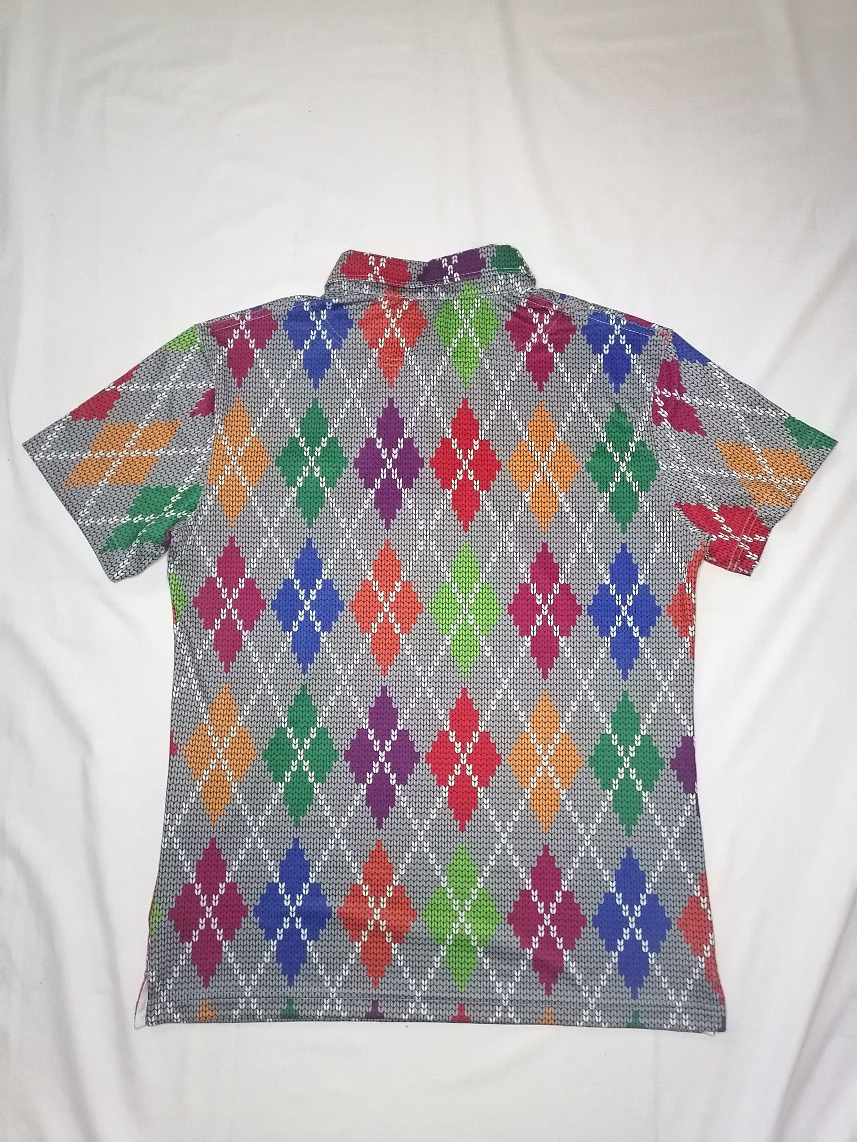 Very Rare BIRDIE HUNT colourfull/colourway rainbow shirt LIKE NEW! Size US XXL / EU 58 / 5 - 4 Thumbnail