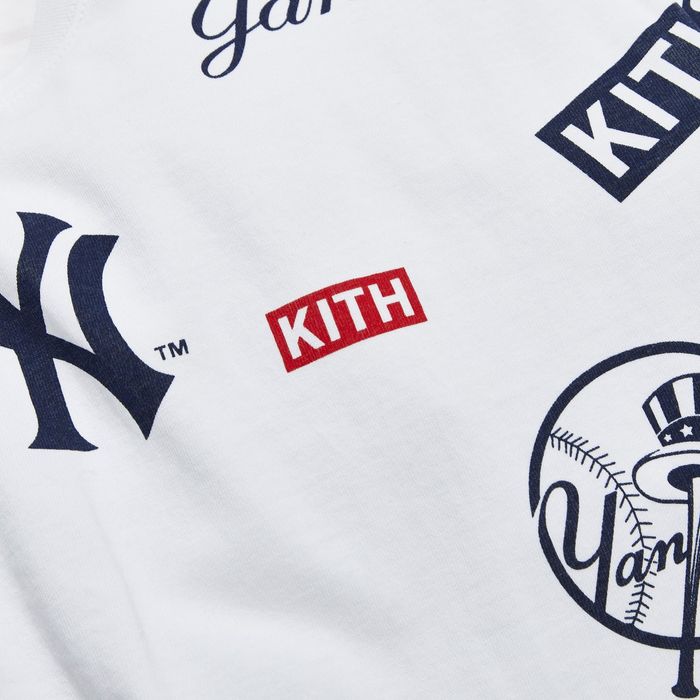 Kith Kith x New York Yankees All Over L/S Tee size S | Grailed