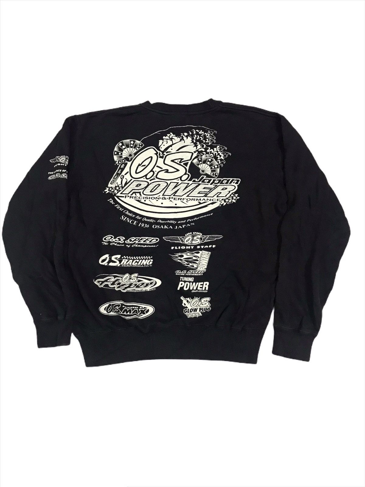 Vtg O.S Power Precision & Performance Osaka Japan Sweatshirt