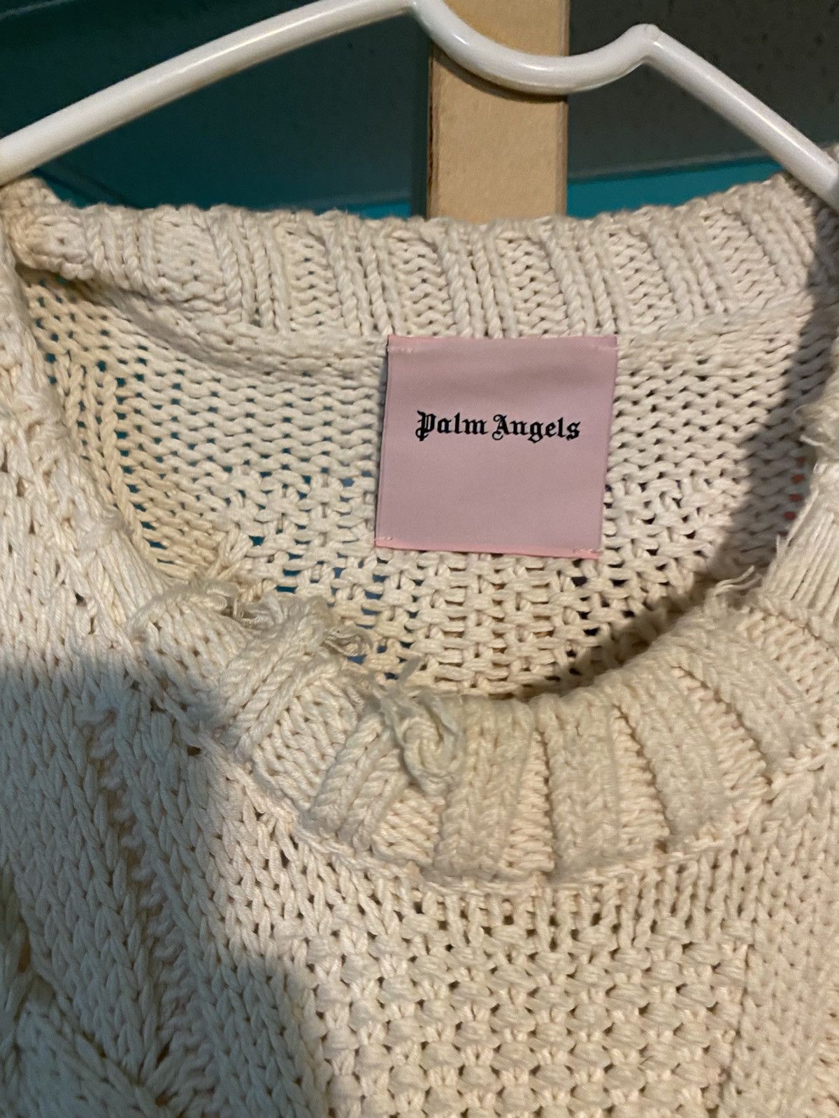Palm Angels Fisherman Sweater Size US L / EU 52-54 / 3 - 2 Thumbnail