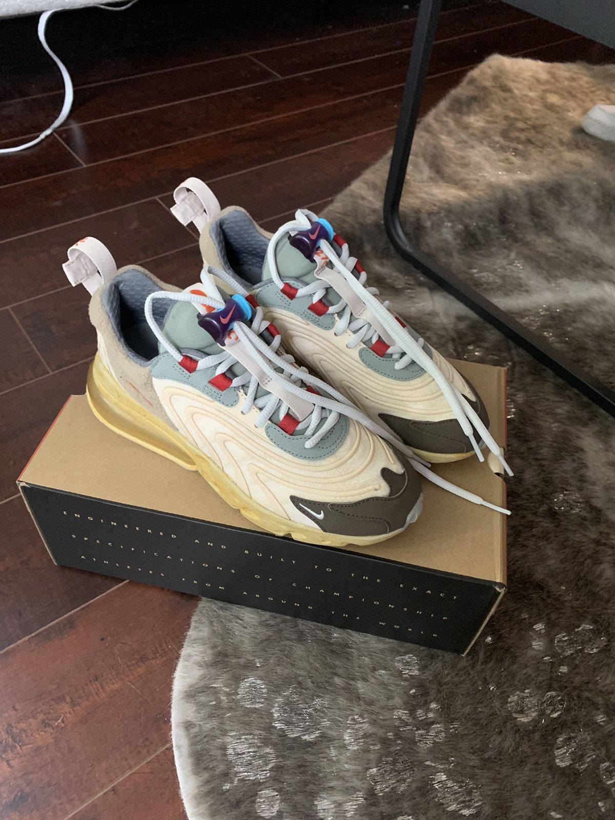 Nike Travis Scott Air Max 270 React ENG Cactus Trails Grailed