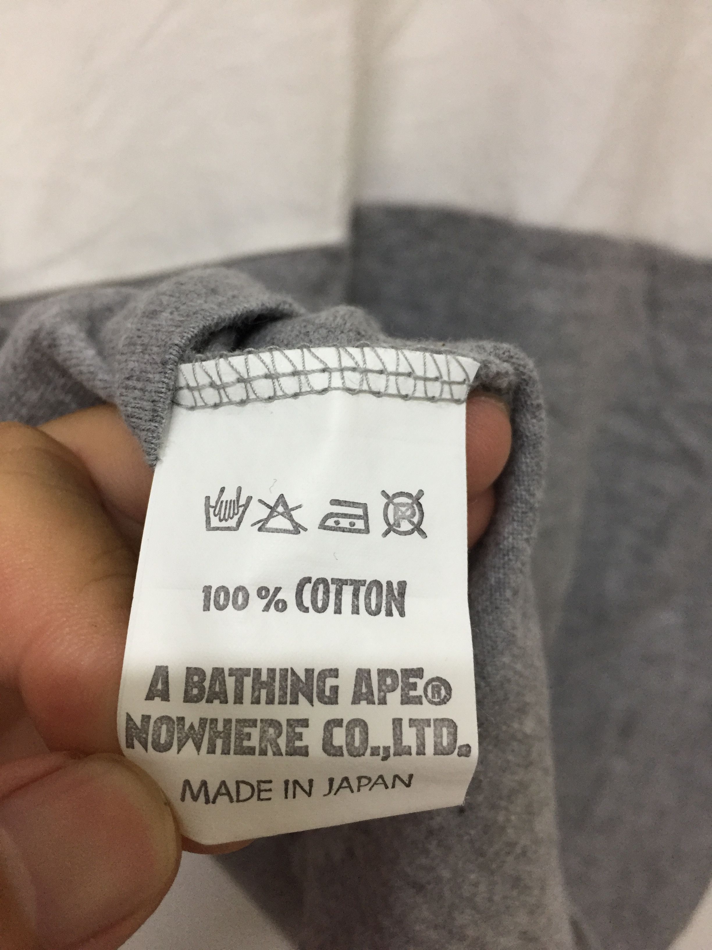 Bape × Vintage 1999 Bape cycling raglan tee Size US M / EU 48-50 / 2 - 8 Thumbnail
