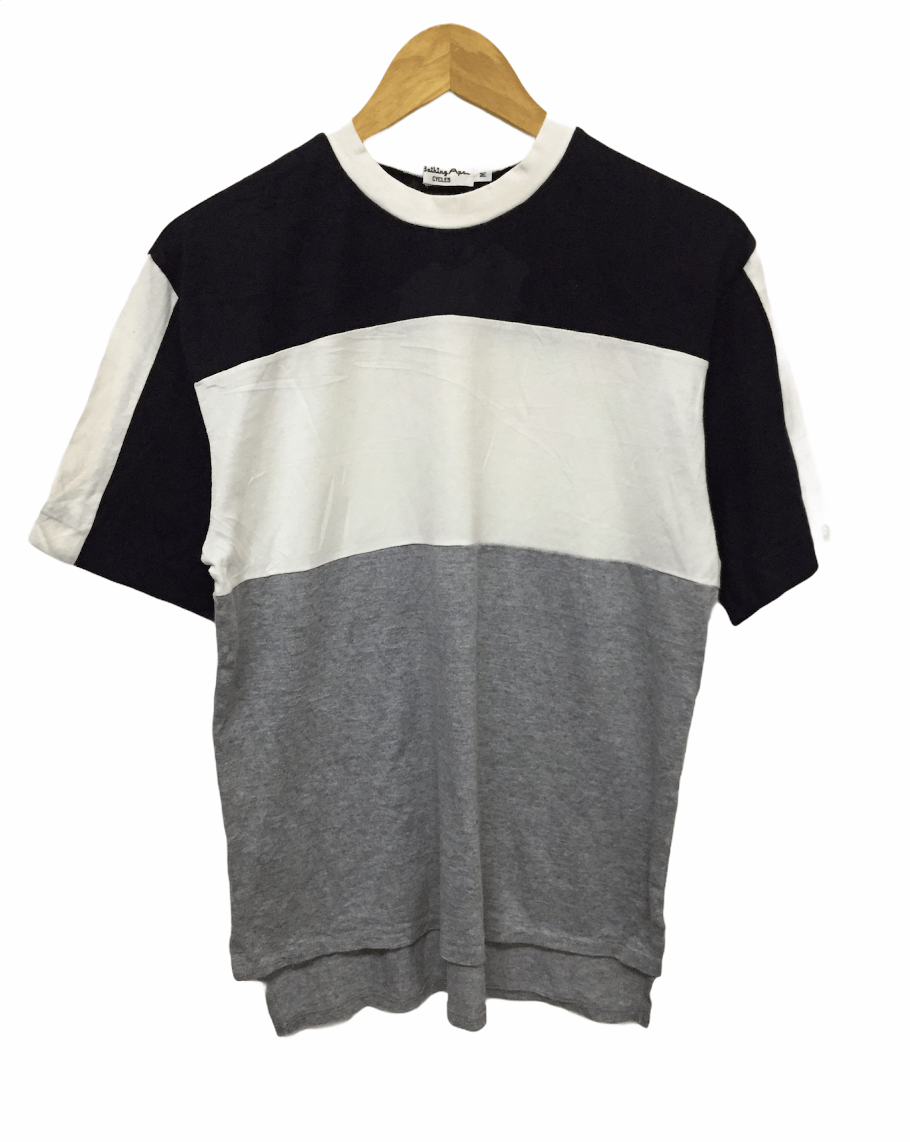Bape × Vintage 1999 Bape cycling raglan tee Size US M / EU 48-50 / 2 - 4 Thumbnail