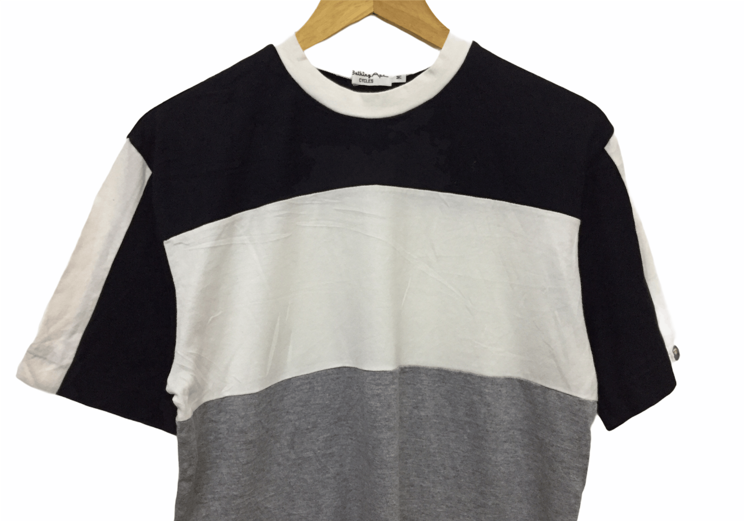 Bape × Vintage 1999 Bape cycling raglan tee Size US M / EU 48-50 / 2 - 5 Thumbnail