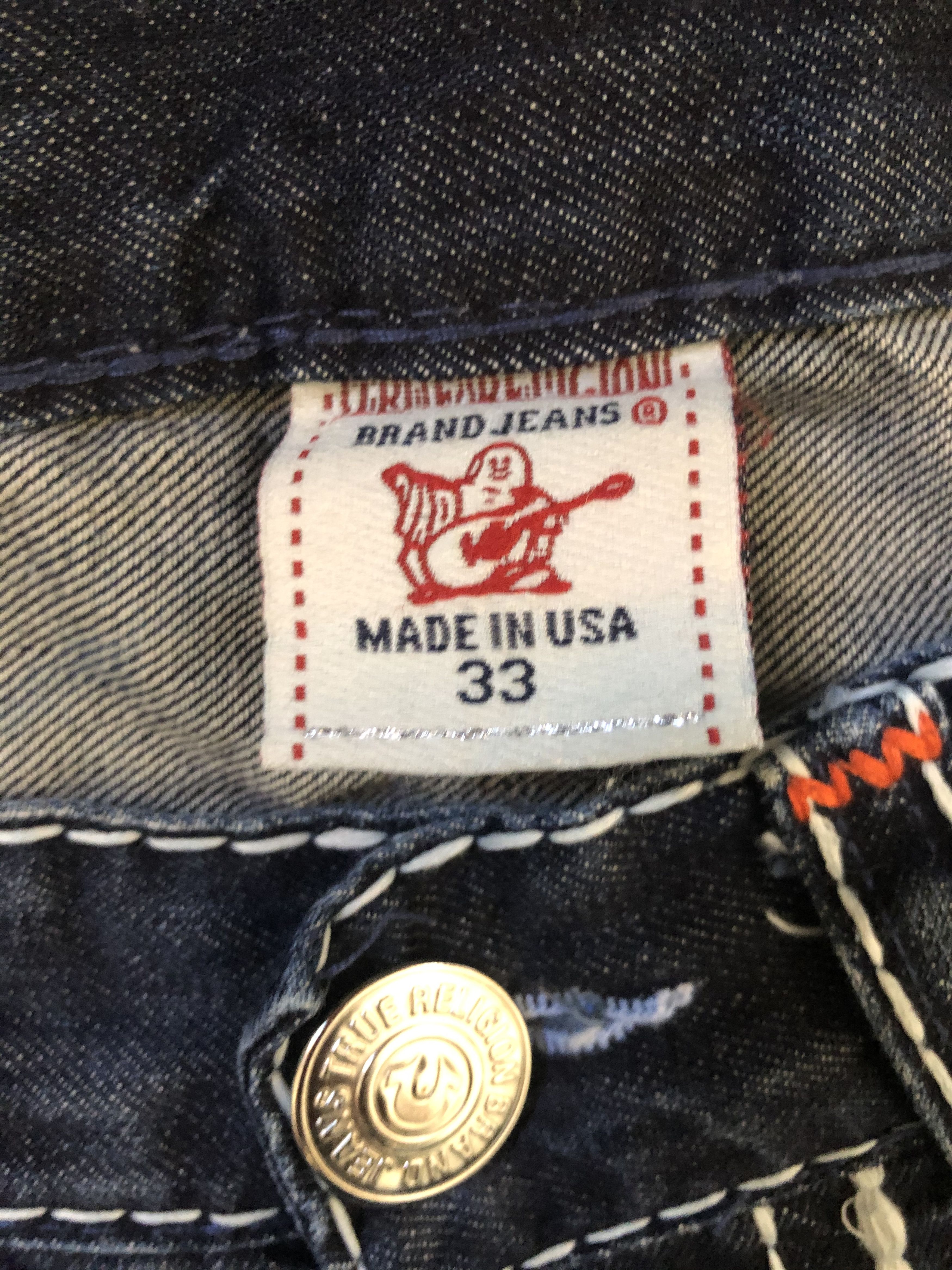 True Religion True Religion Jeans 33! Blue navy Size US 33 - 6 Thumbnail