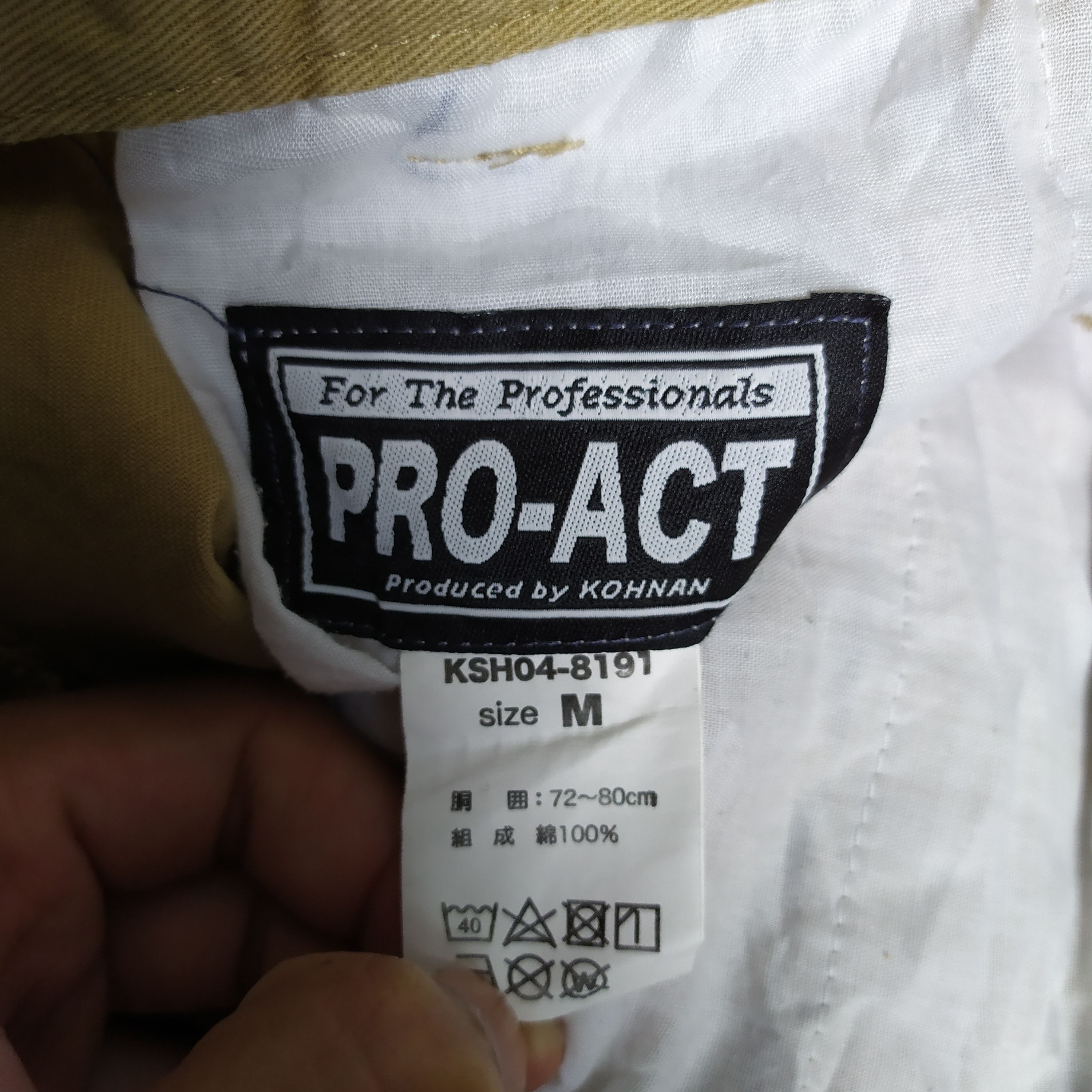 Japanese Brand Pro Act Streetwear Cargo Pants Size US 29 - 13 Thumbnail