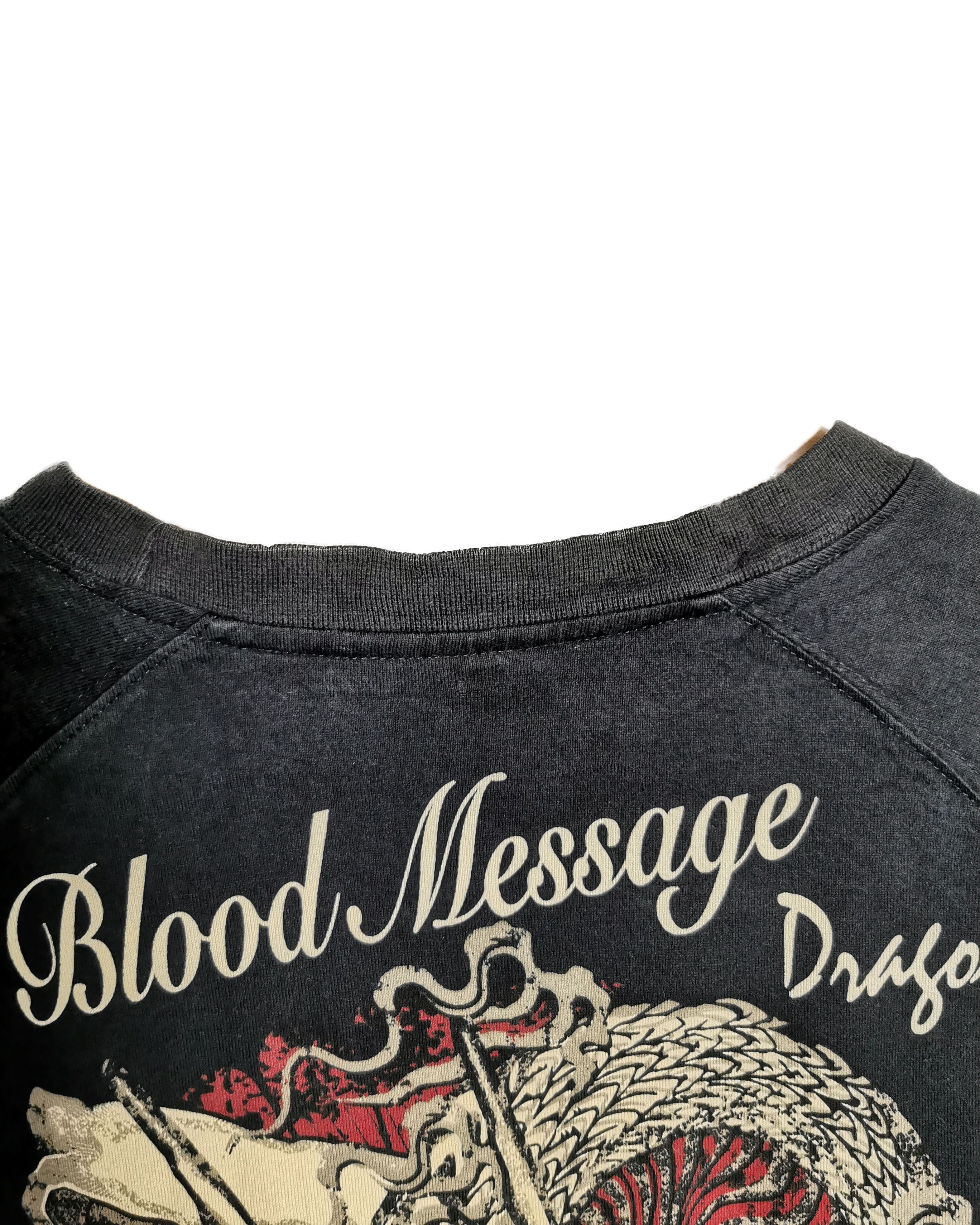 Japanese Brand Similar to Evisu Blood Message Tattoo Dragon T shirt Size US S / EU 44-46 / 1 - 5 Thumbnail