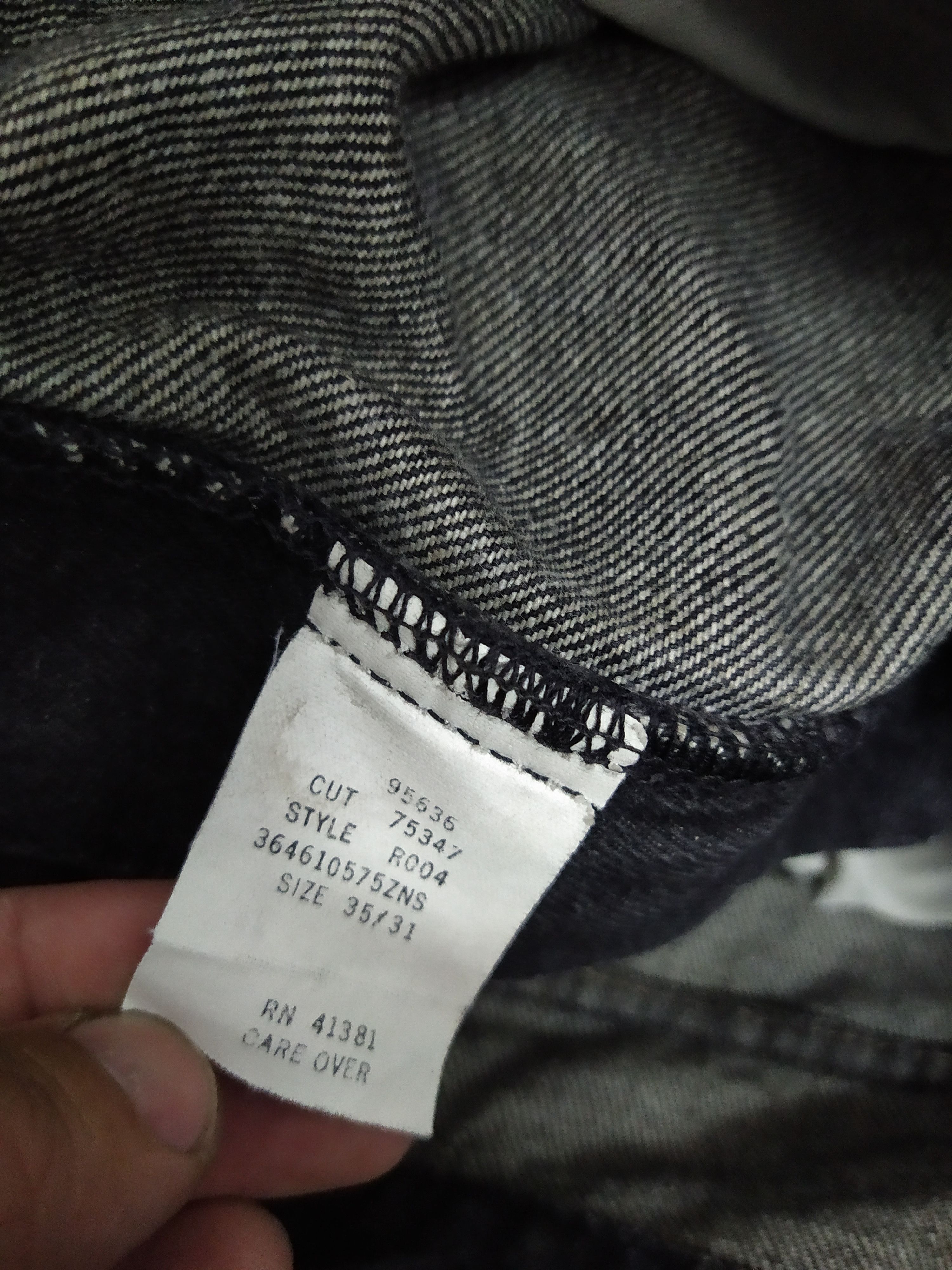 RRL Ralph Lauren 90s RRL POLO RALPH LAUREN USA DENIM MADE IN USA (B566) w35 Size US 35 - 8 Thumbnail