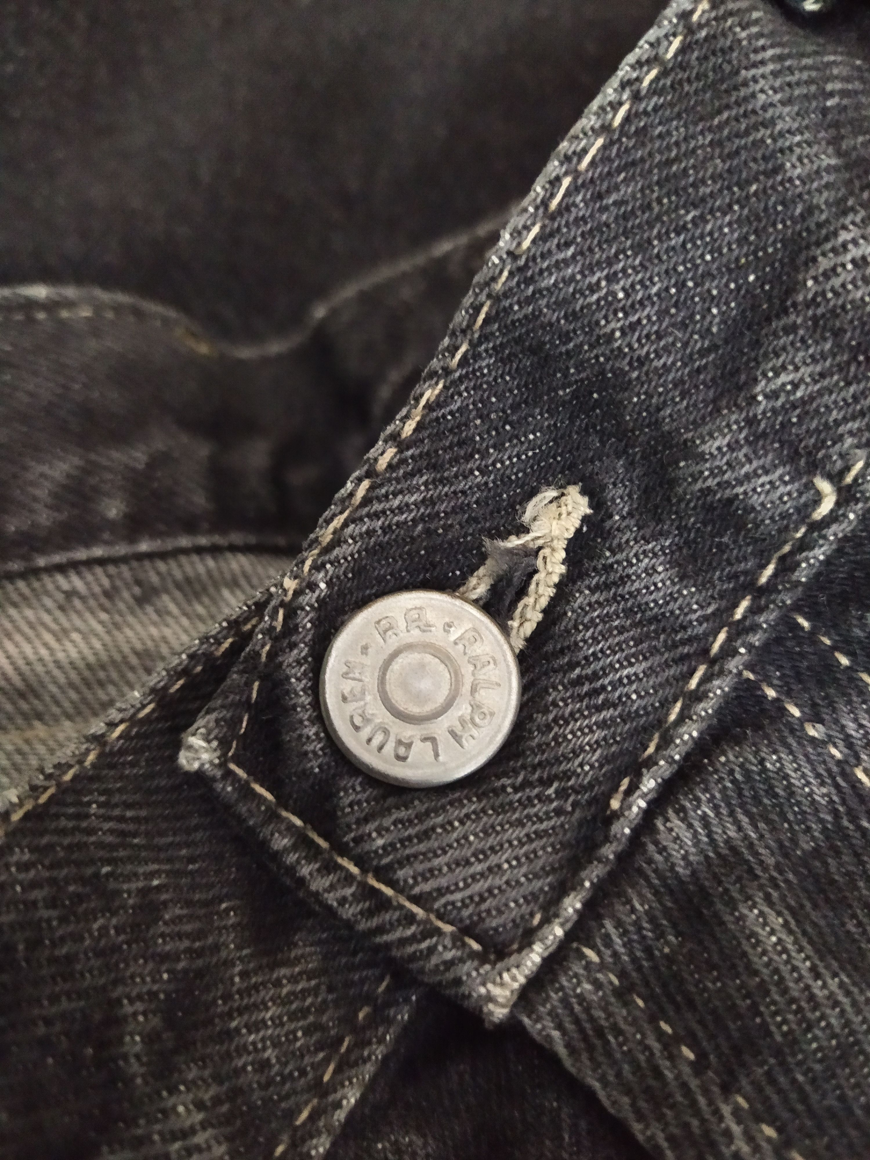 RRL Ralph Lauren 90s RRL POLO RALPH LAUREN USA DENIM MADE IN USA (B566) w35 Size US 35 - 6 Thumbnail