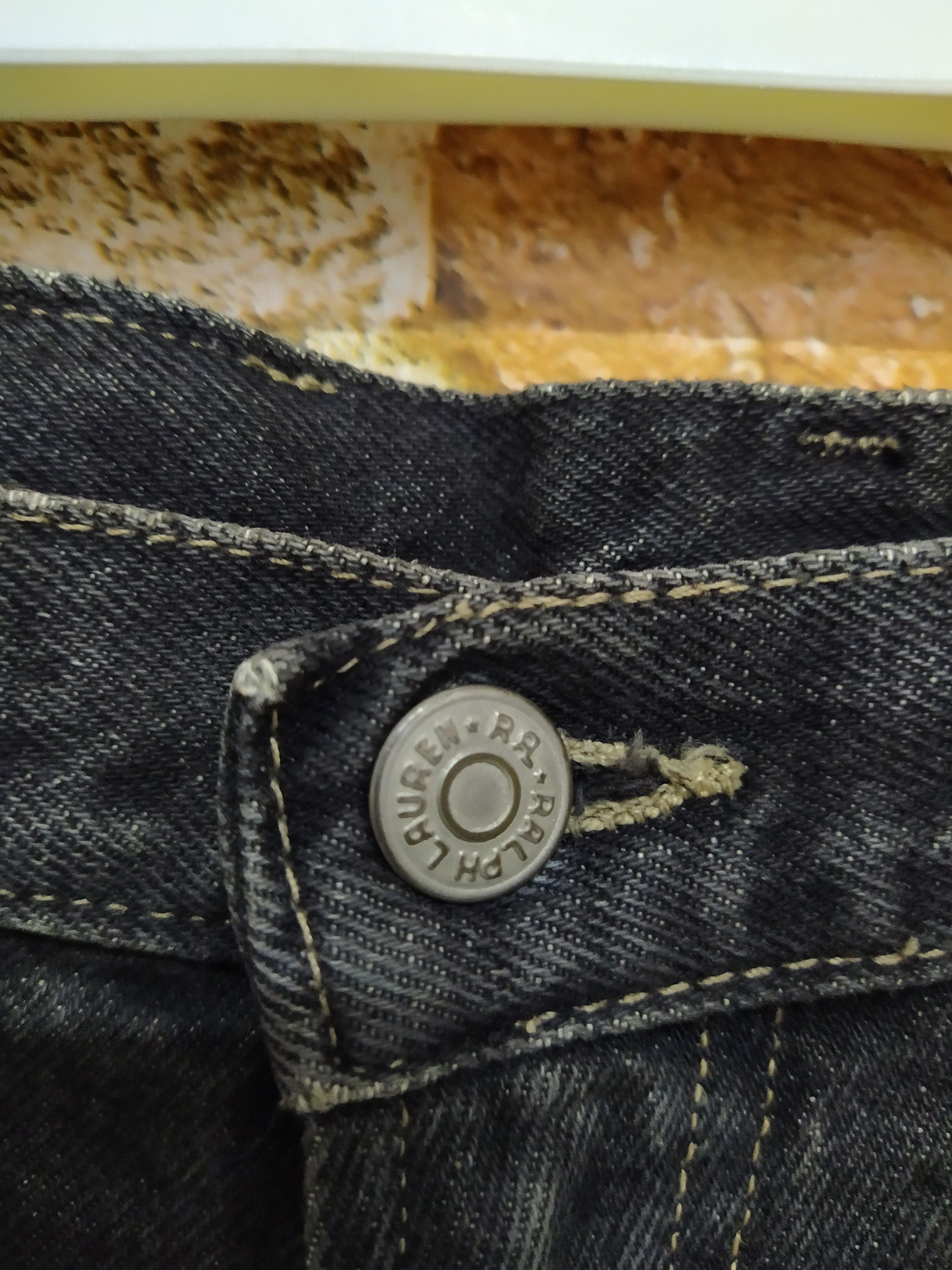 RRL Ralph Lauren 90s RRL POLO RALPH LAUREN USA DENIM MADE IN USA (B566) w35 Size US 35 - 5 Thumbnail
