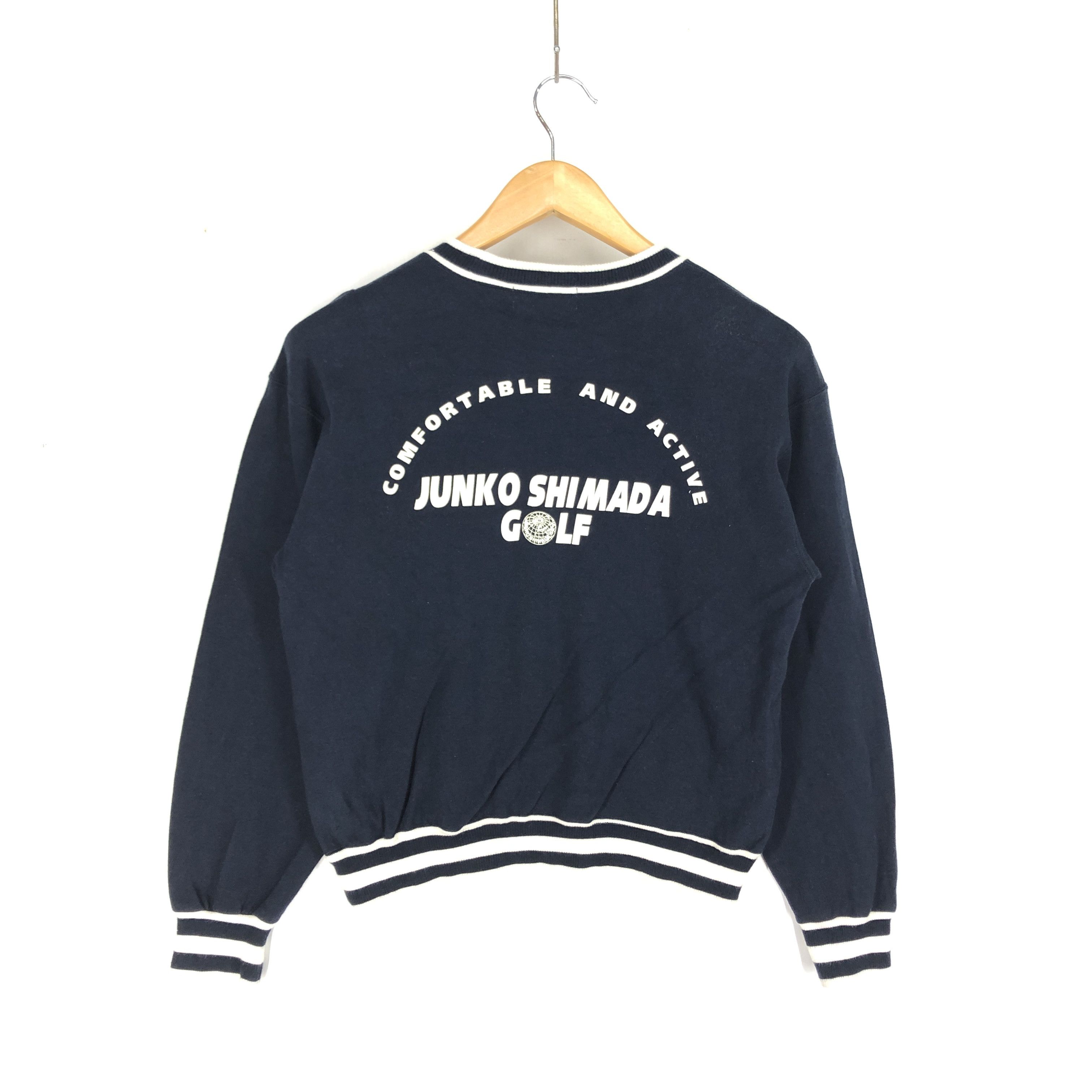 Junko Shimada Vintage JUNKO SHIMADA GOLF Made In Japan Sweatshirt#2533-89 Size US XS / EU 42 / 0 - 1 Thumbnail
