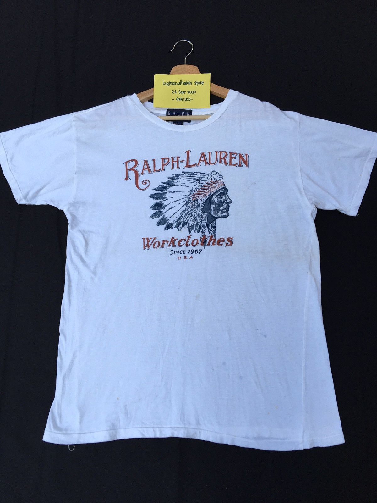 Ralph Lauren Rare Ralph Lauren Native American Printed Tshirt Size US L / EU 52-54 / 3 - 2 Thumbnail