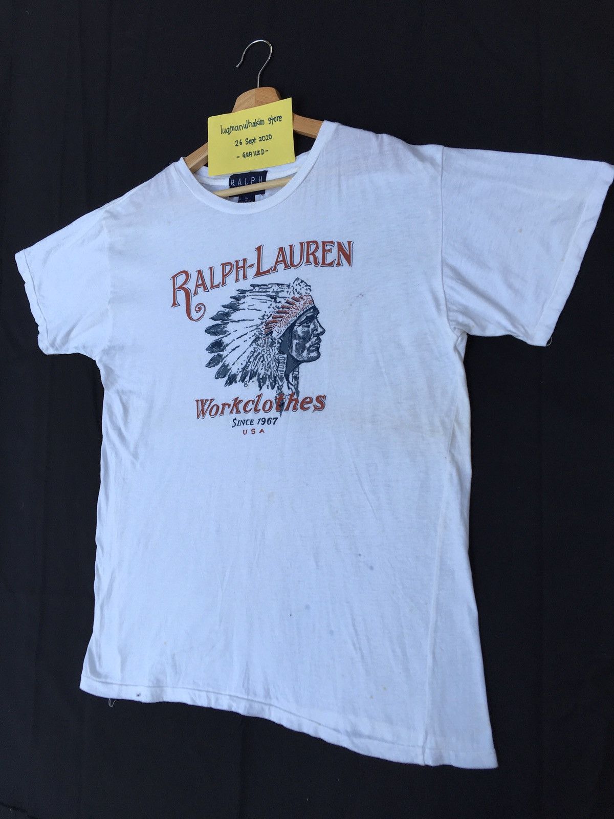 Ralph Lauren Rare Ralph Lauren Native American Printed Tshirt Size US L / EU 52-54 / 3 - 3 Thumbnail