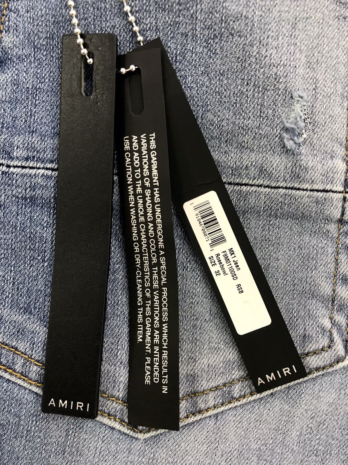 Amiri Amiri MX1 Jeans Size US 32 / EU 48 - 7 Thumbnail