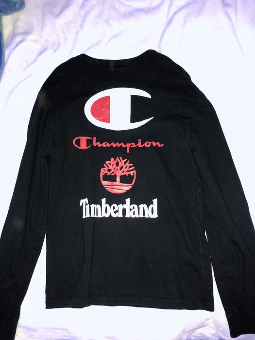 Timberland champion hot sale long sleeve