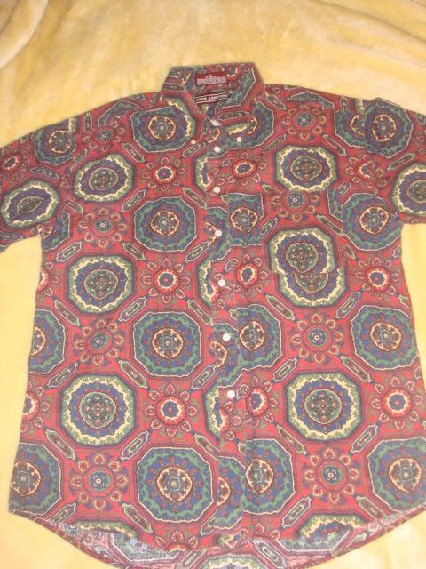 John Ashford × Vintage Vintage John Ashford paisley Adventure shirt Size Lrg Size US L / EU 52-54 / 3 - 1 Thumbnail